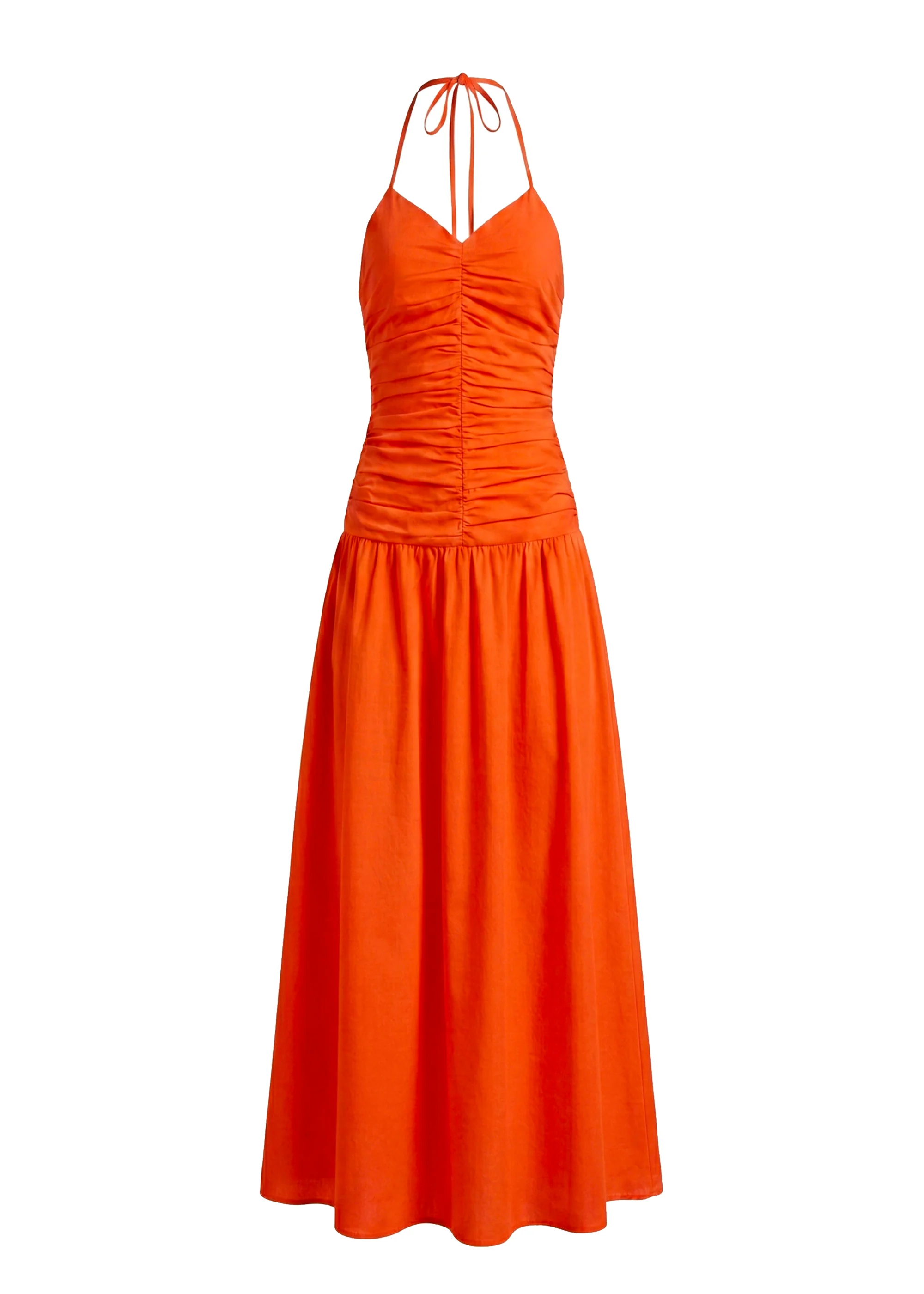 Adina Dress Poplin Habanero - Image 6