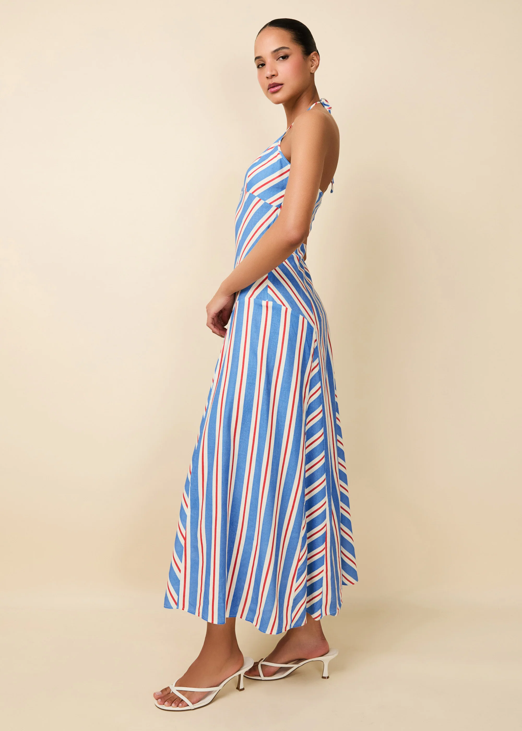 Alessio Dress Americana Stripe - Image 3