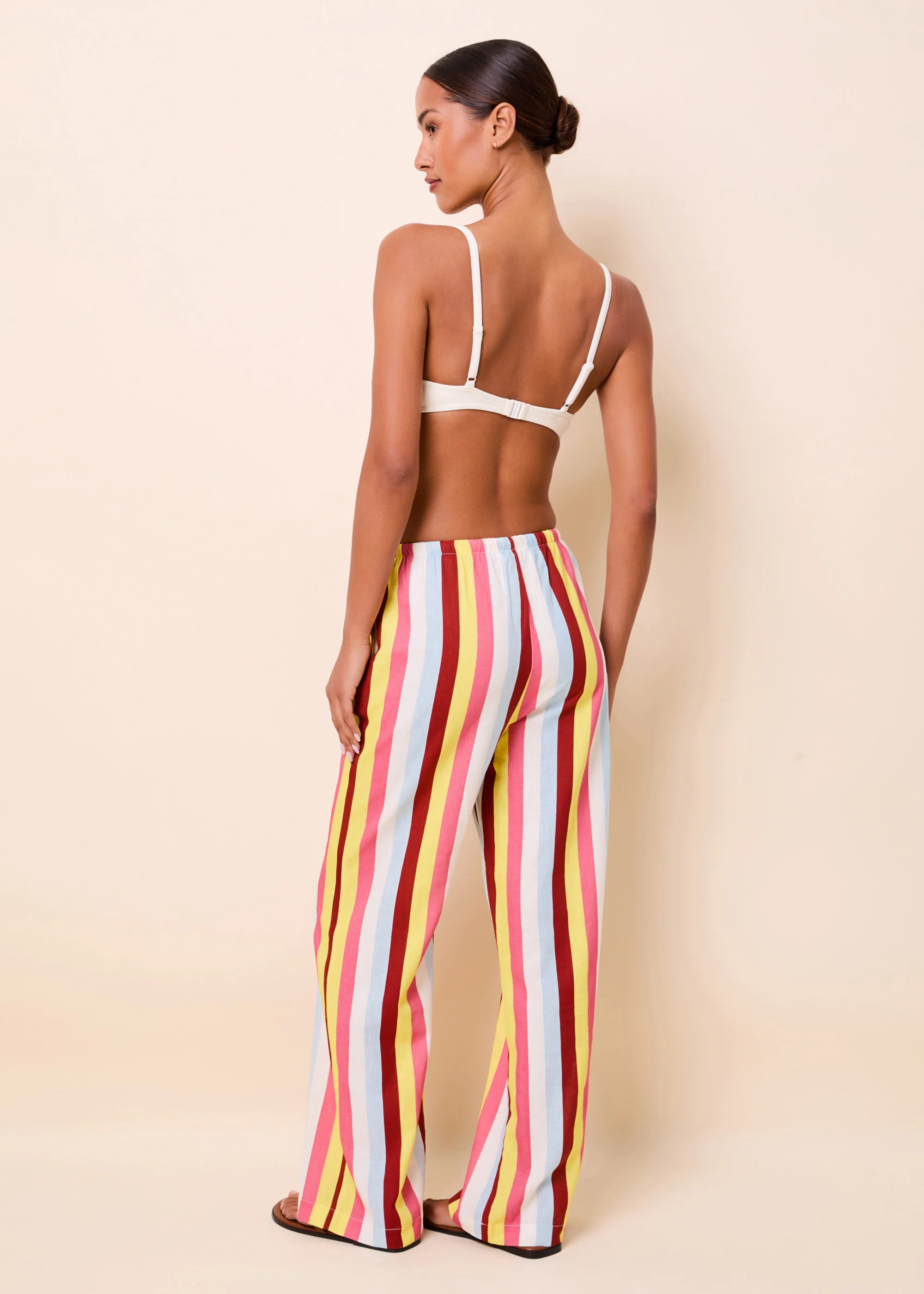 Ashling Pant Linen Symi Stripe - Image 3