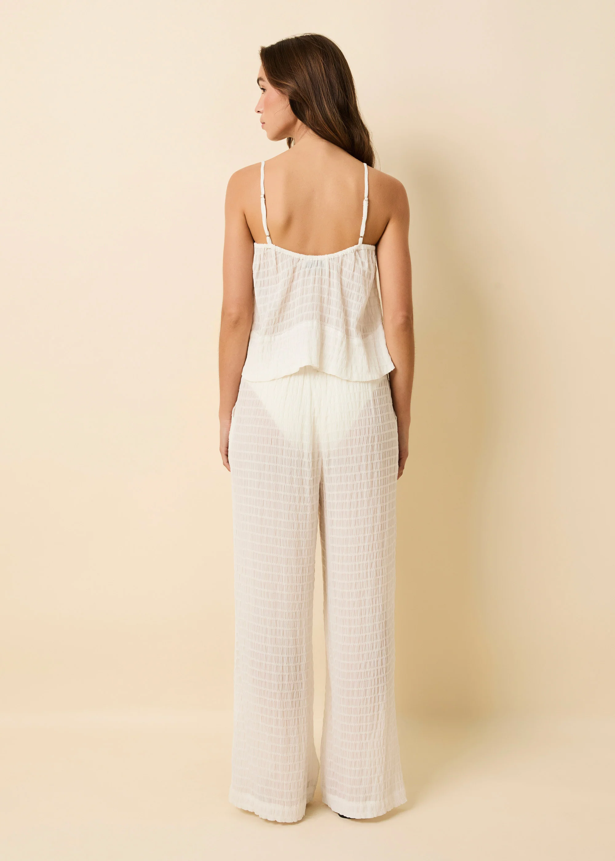 Ashling Pant Smocked Optic White - Image 3