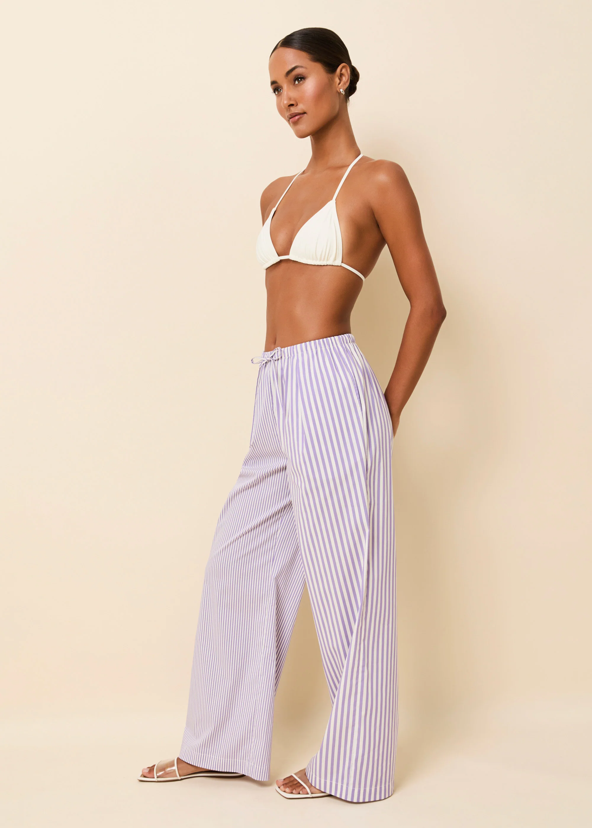 Ashling Pant Ultra Violet Stripe - Image 3