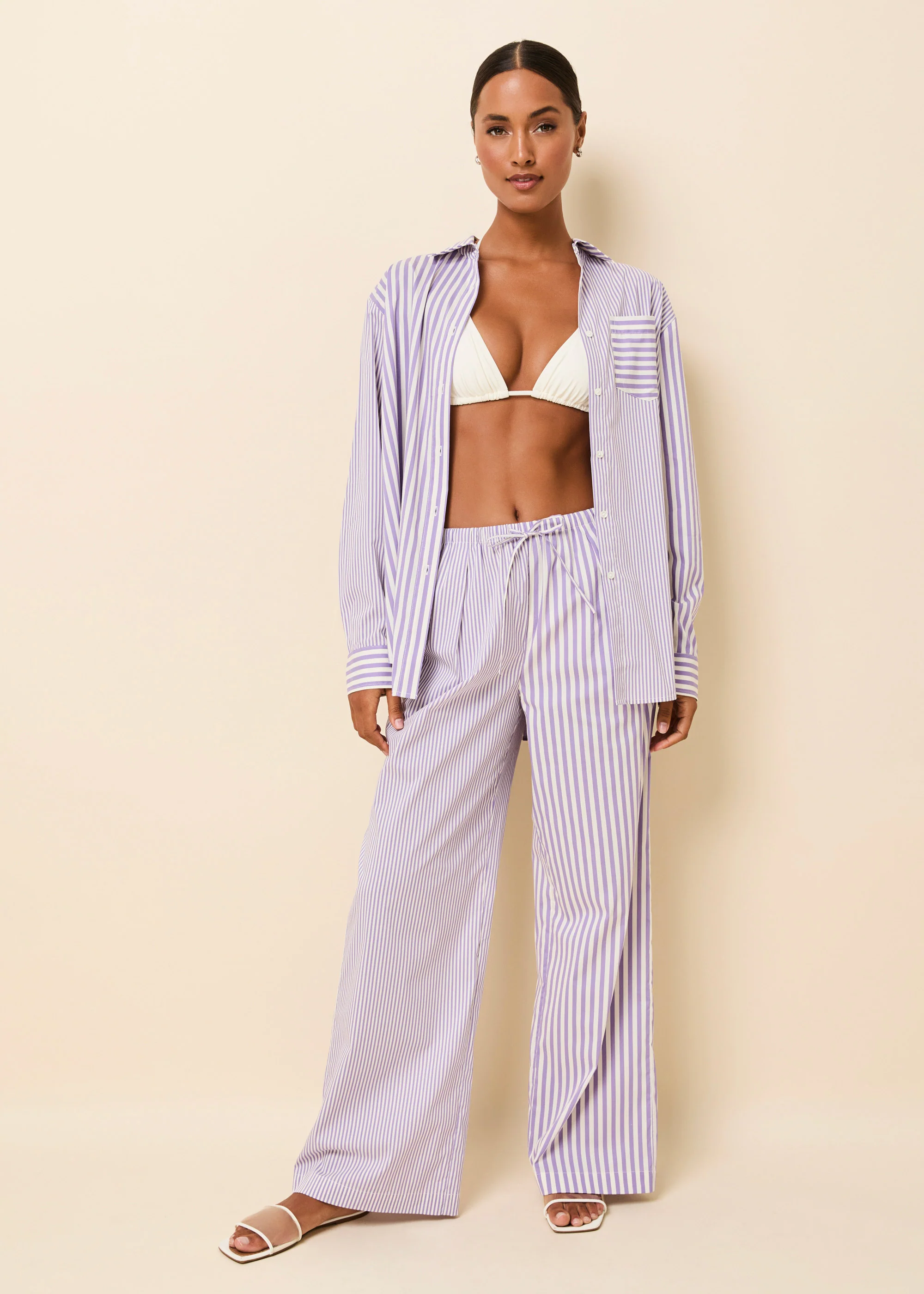 Ashling Pant Ultra Violet Stripe - Image 4