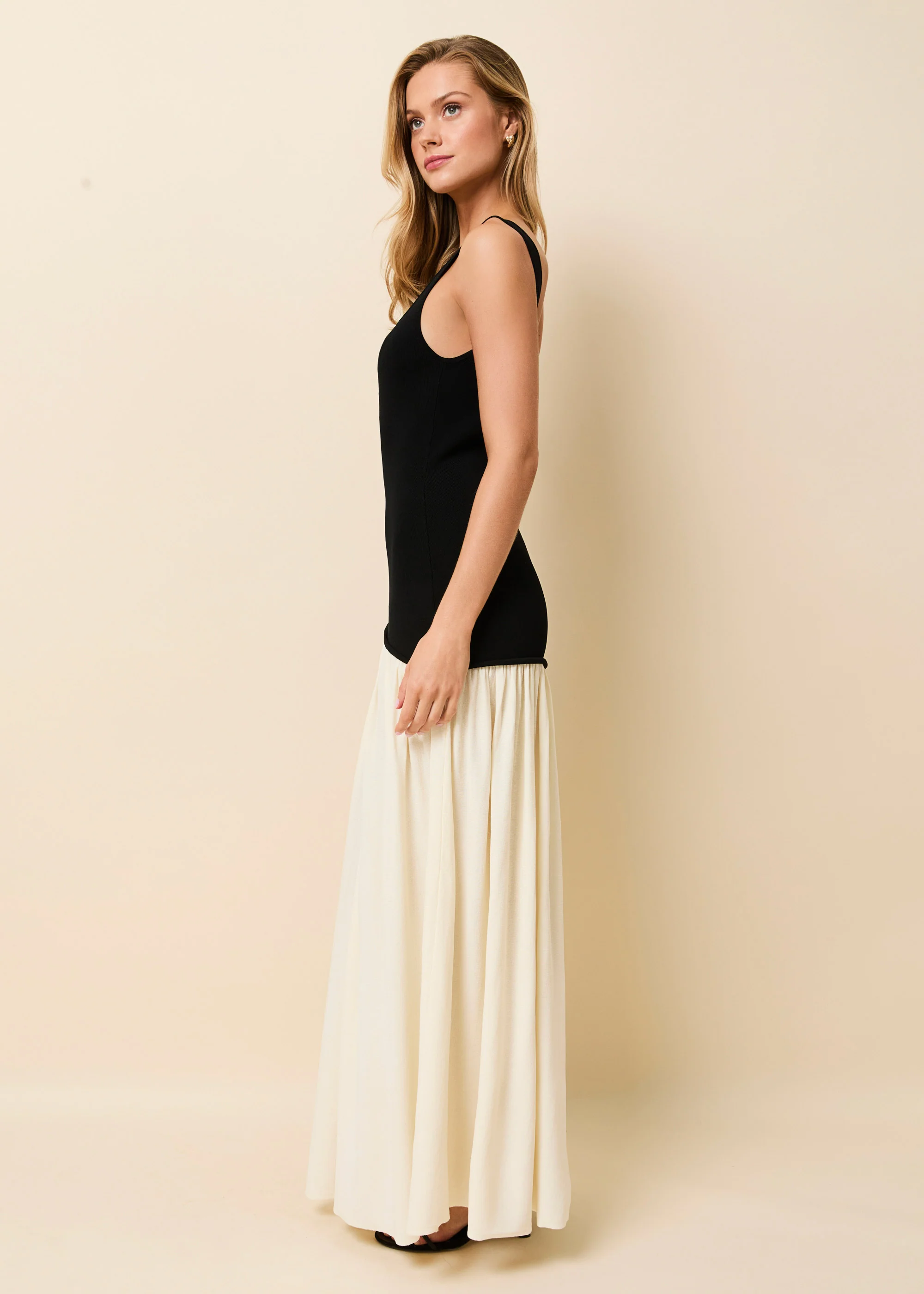 Camila Dress Noir / Brule - Image 5