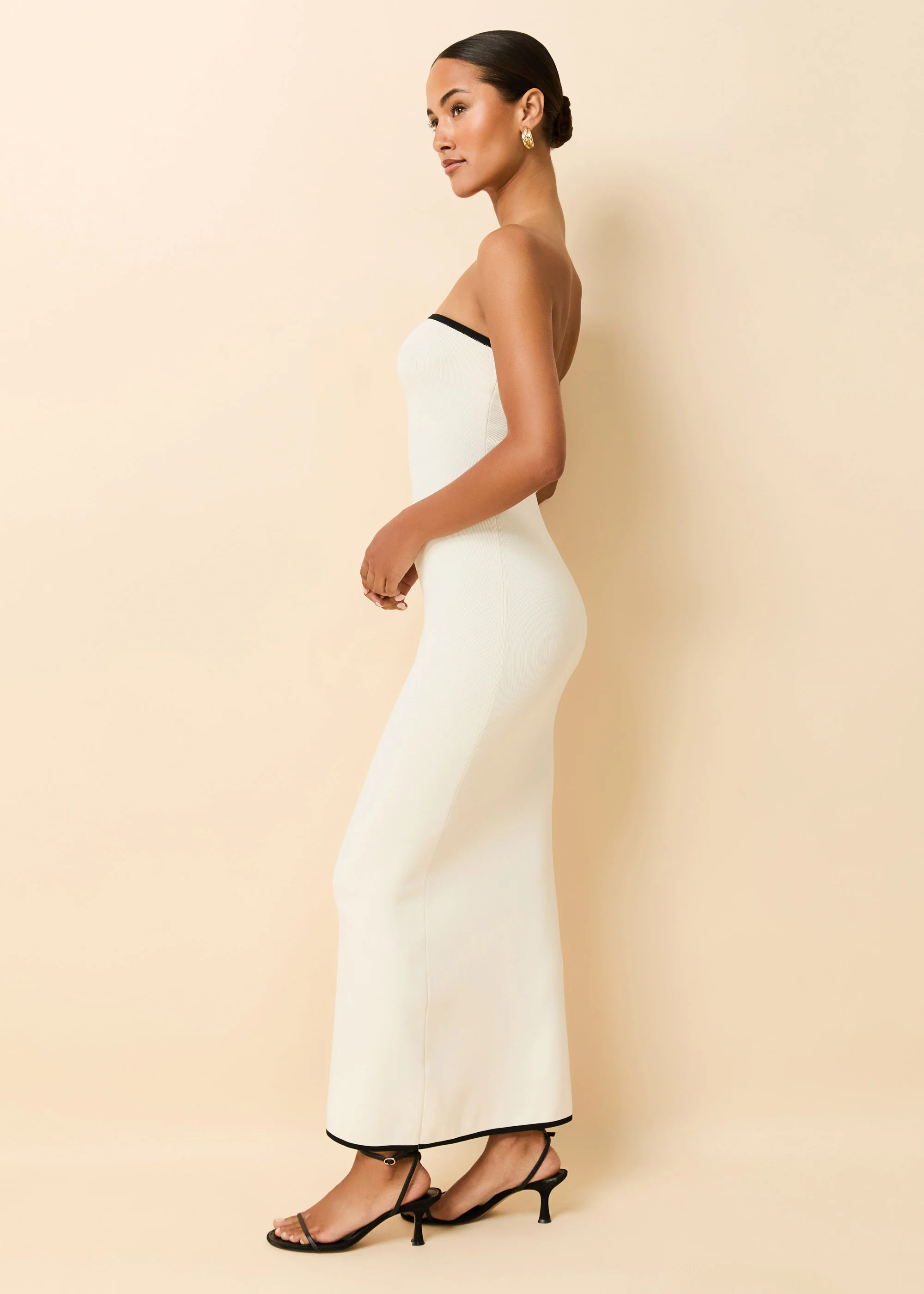 Caroline Dress Brule / Noir - Image 3