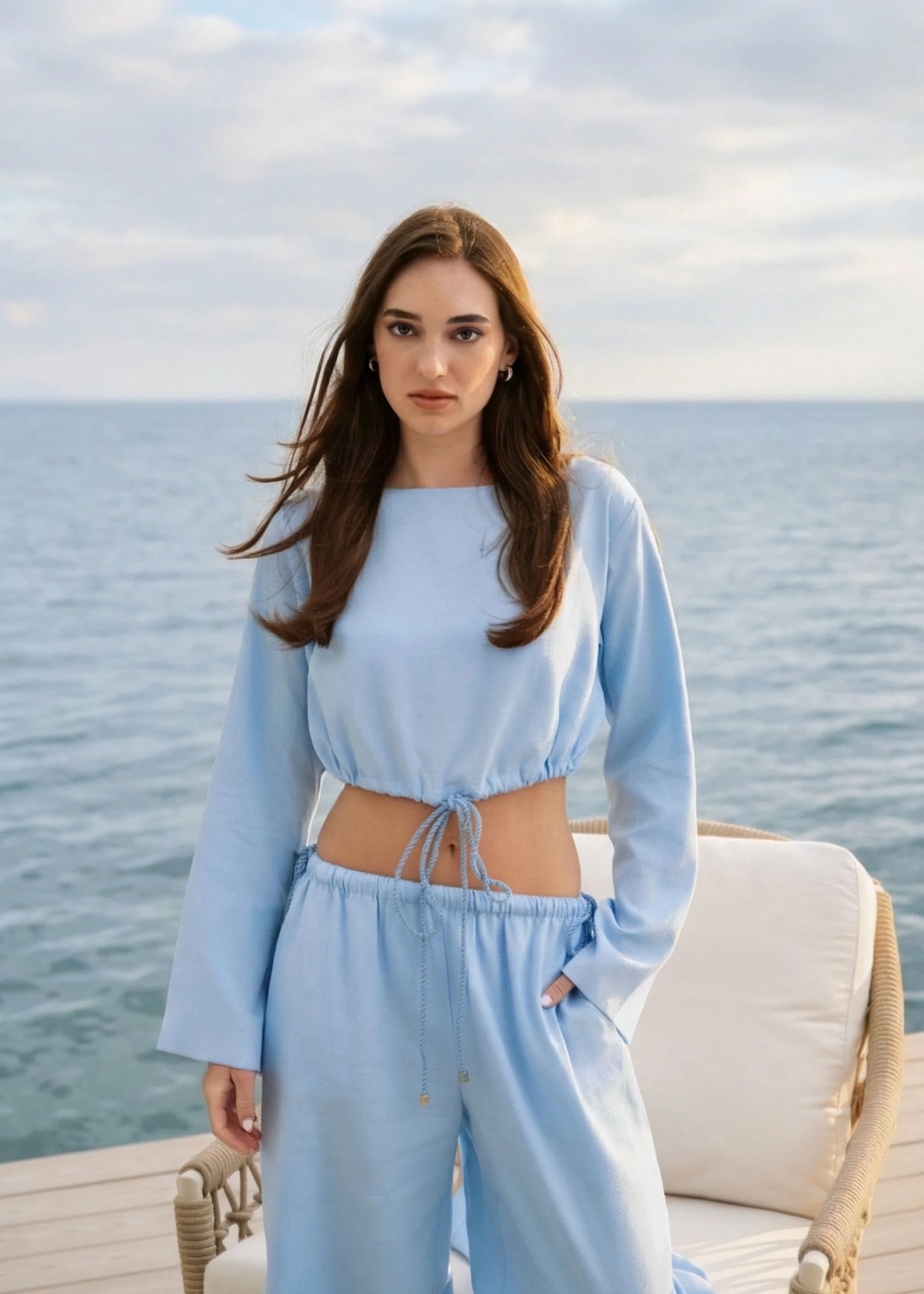 Chelley Top Blue Lagoon - Image 5