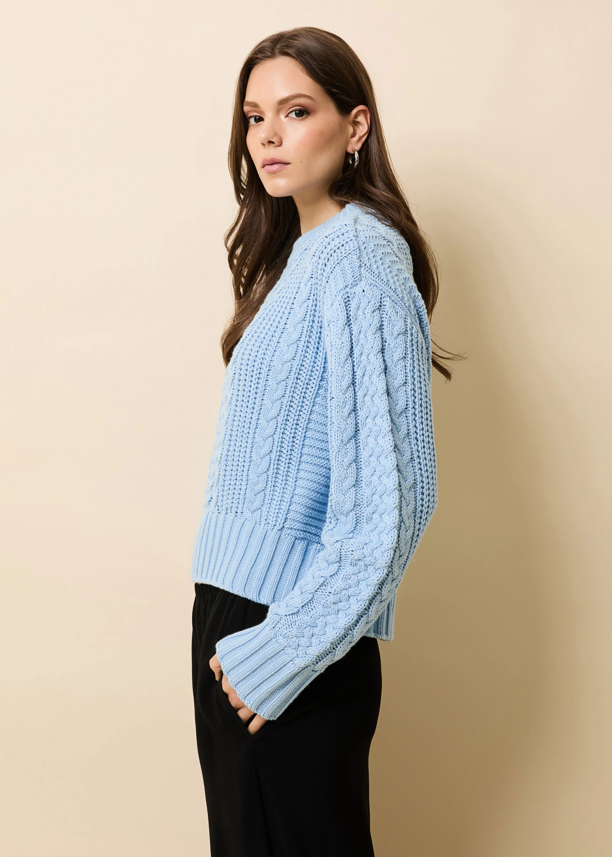 Cora Sweater Open Water - Image 4