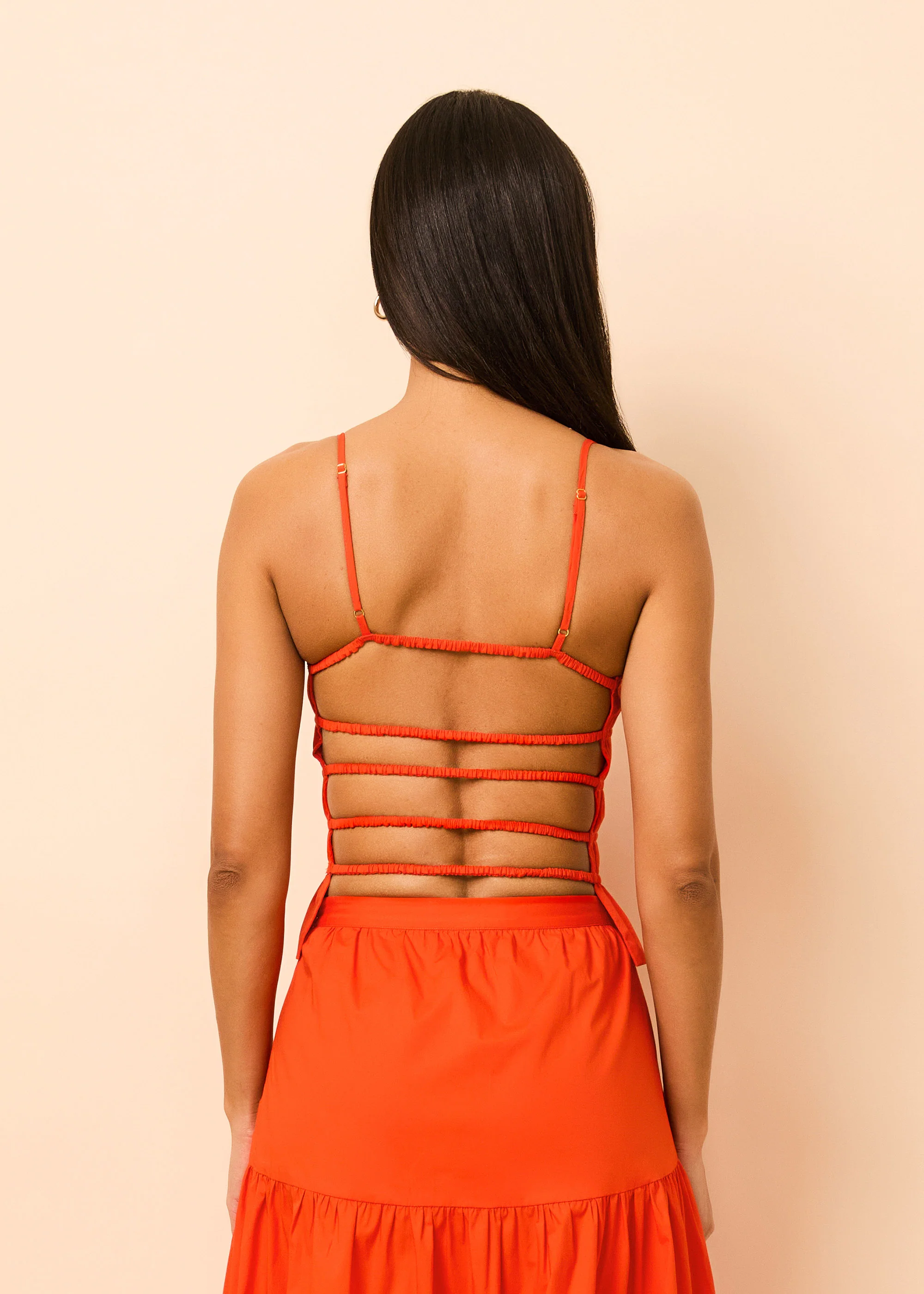 Delta Top Poplin Habanero - Image 3
