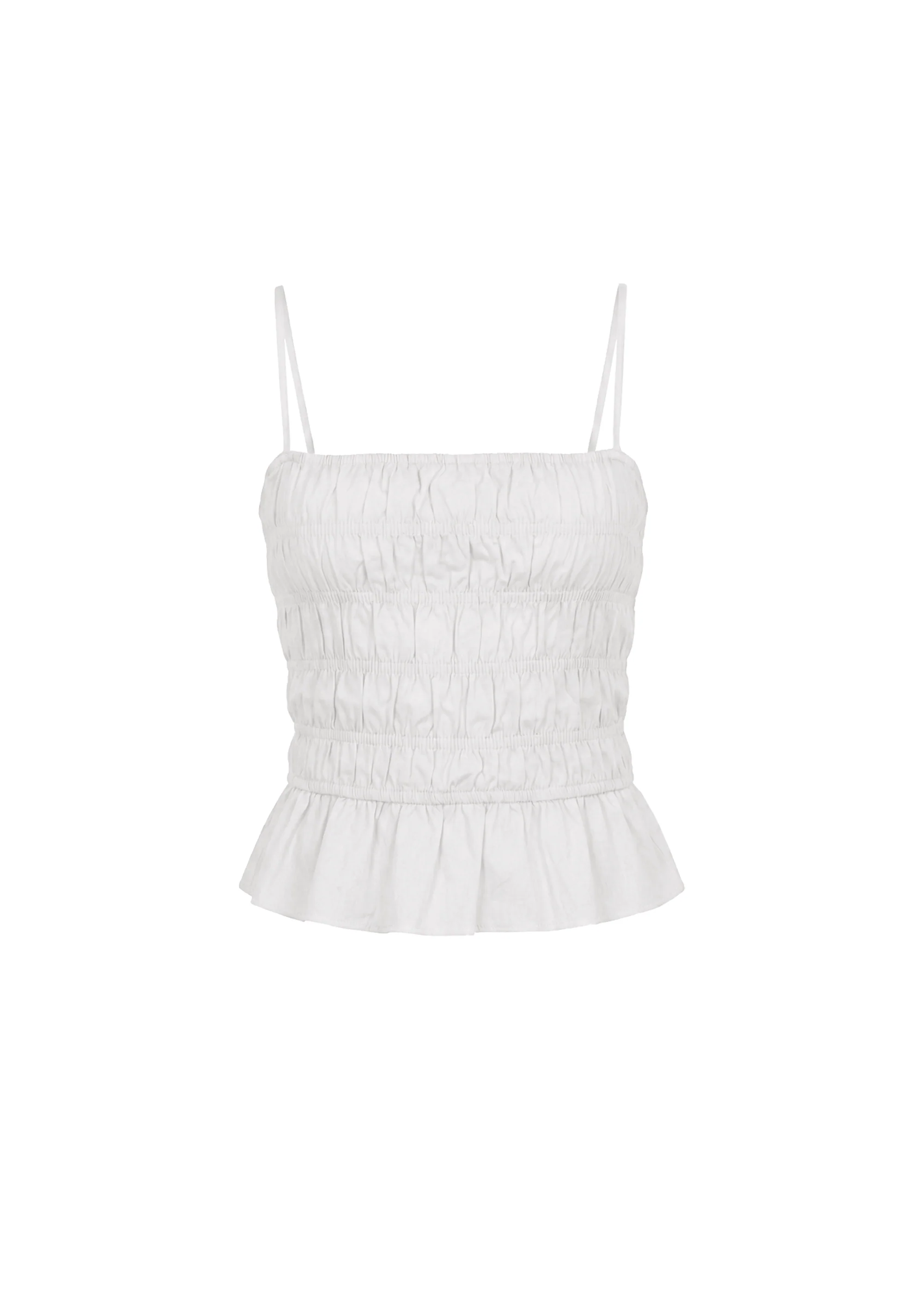 Delta Top Poplin Optic White - Image 6