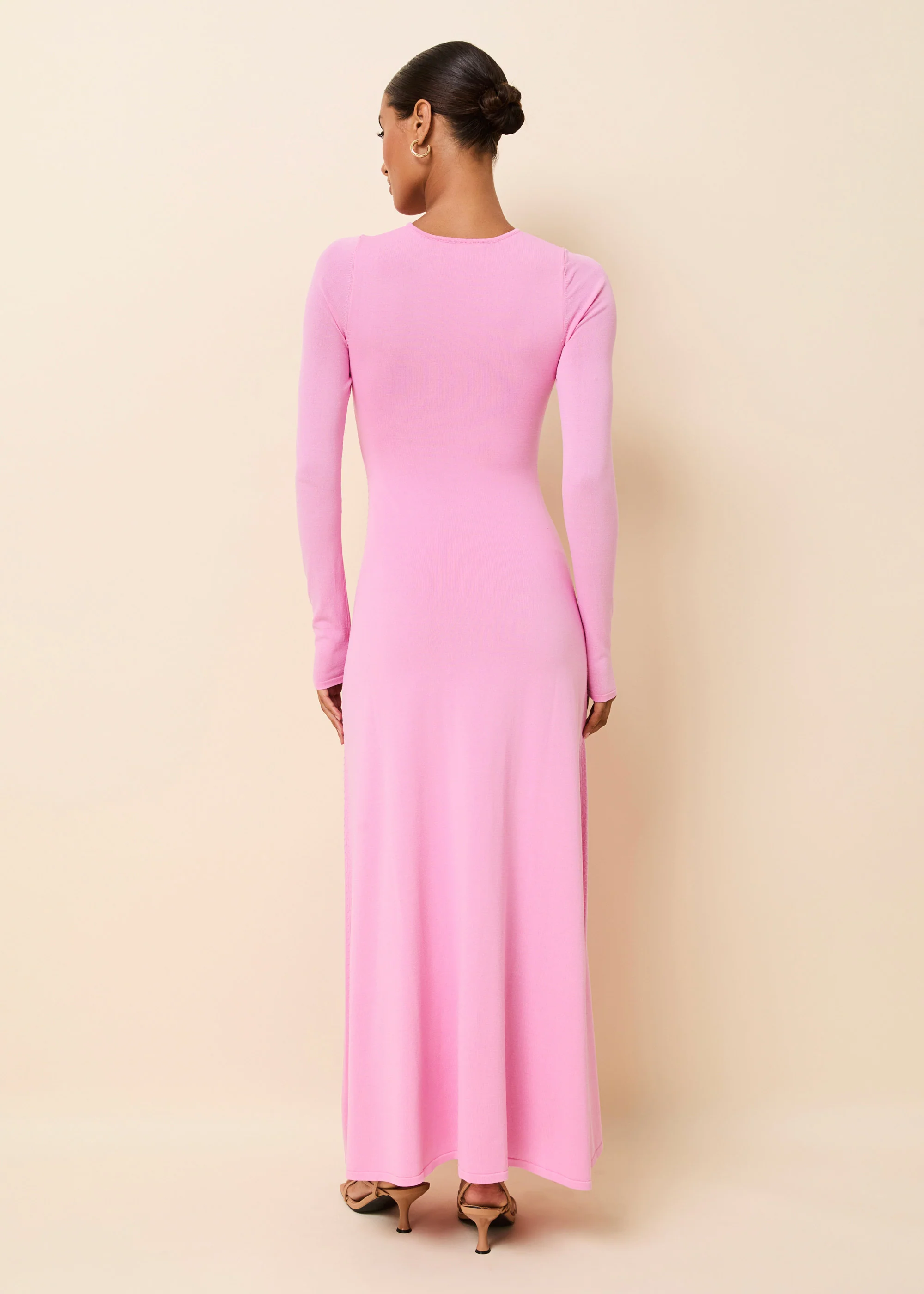 Dora Knit Dress Bon Bon - Image 2