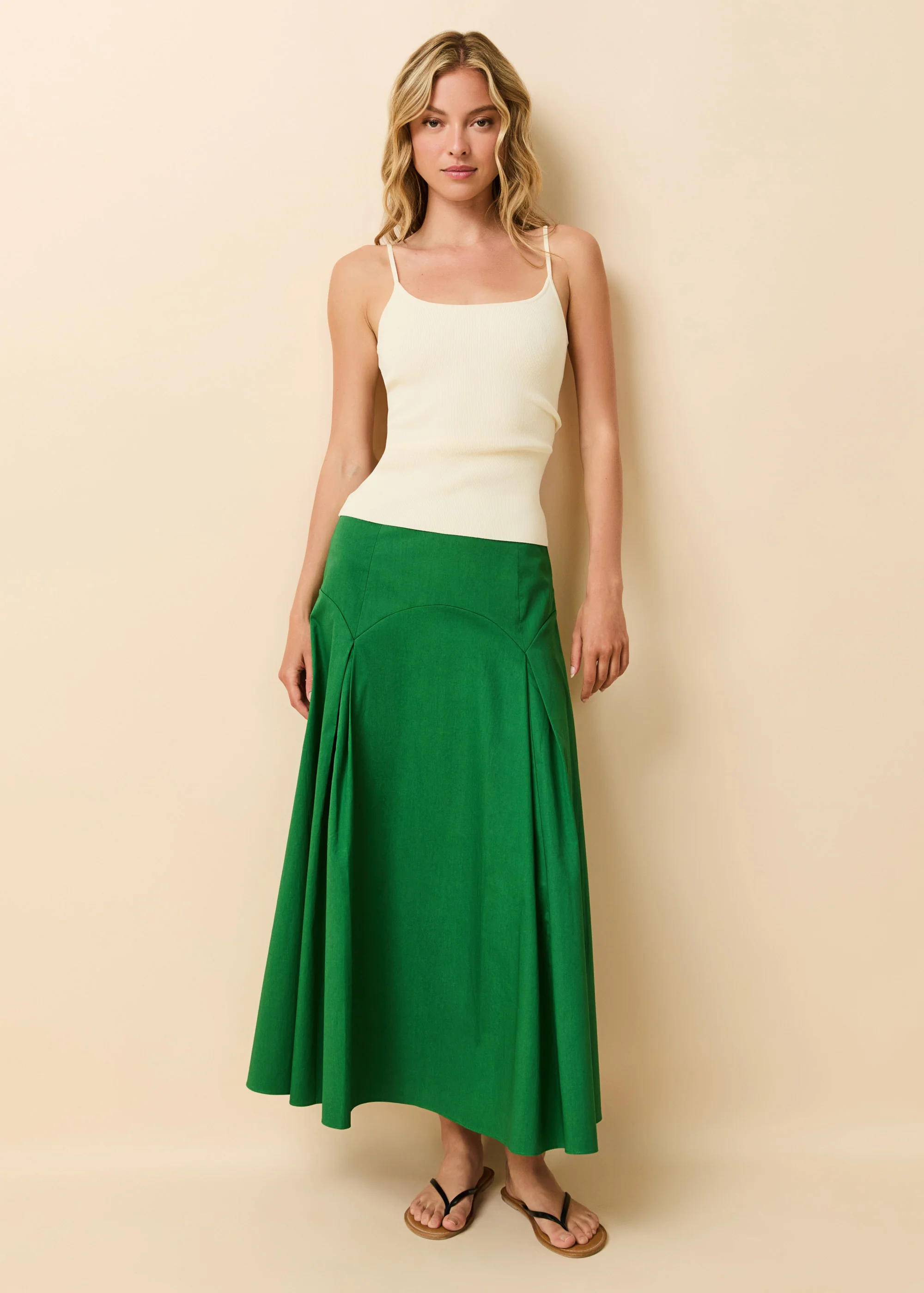Gael Skirt Tennis Green - Image 2