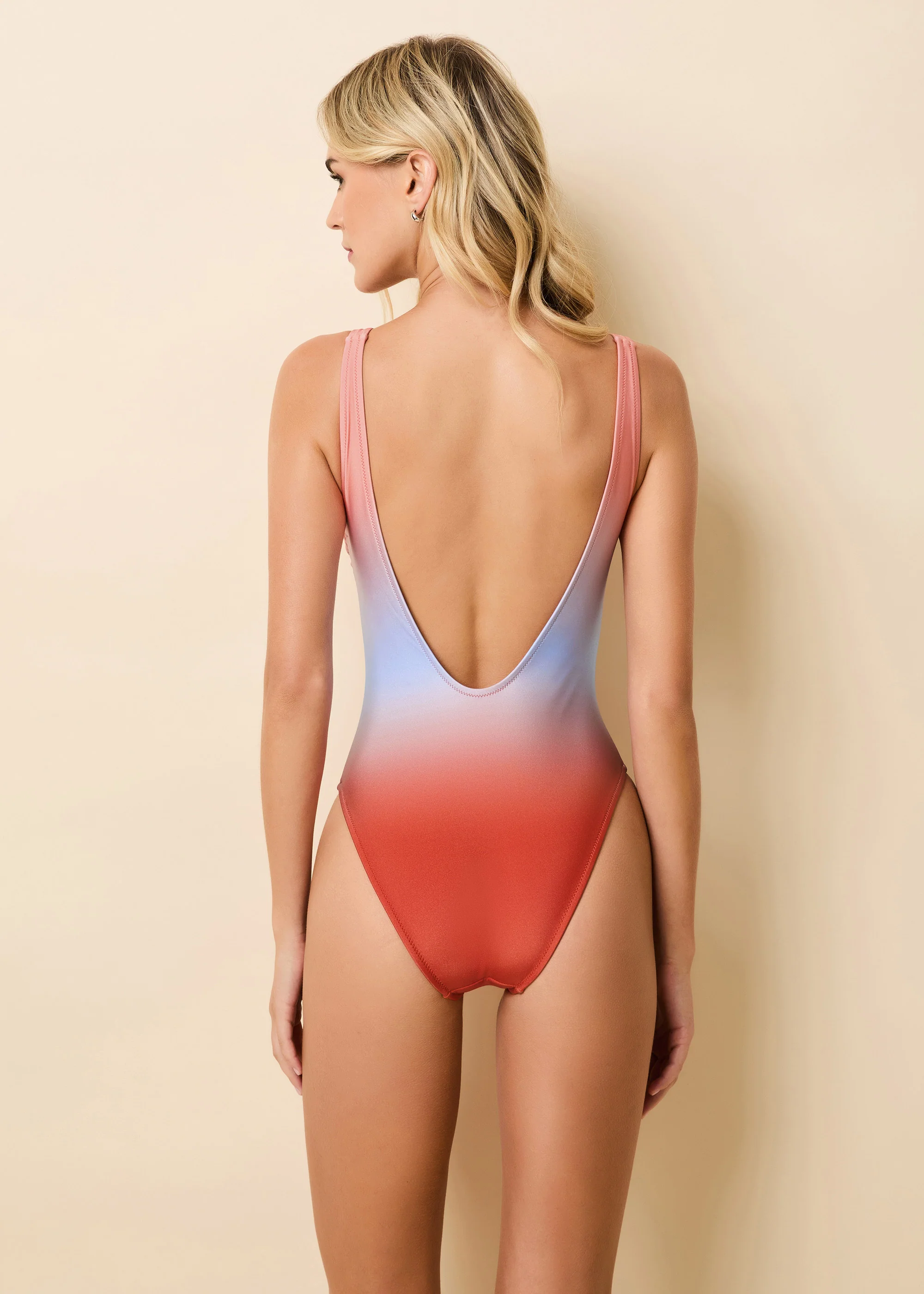 Hailey One Piece Ombre Peachy Keen - Image 4