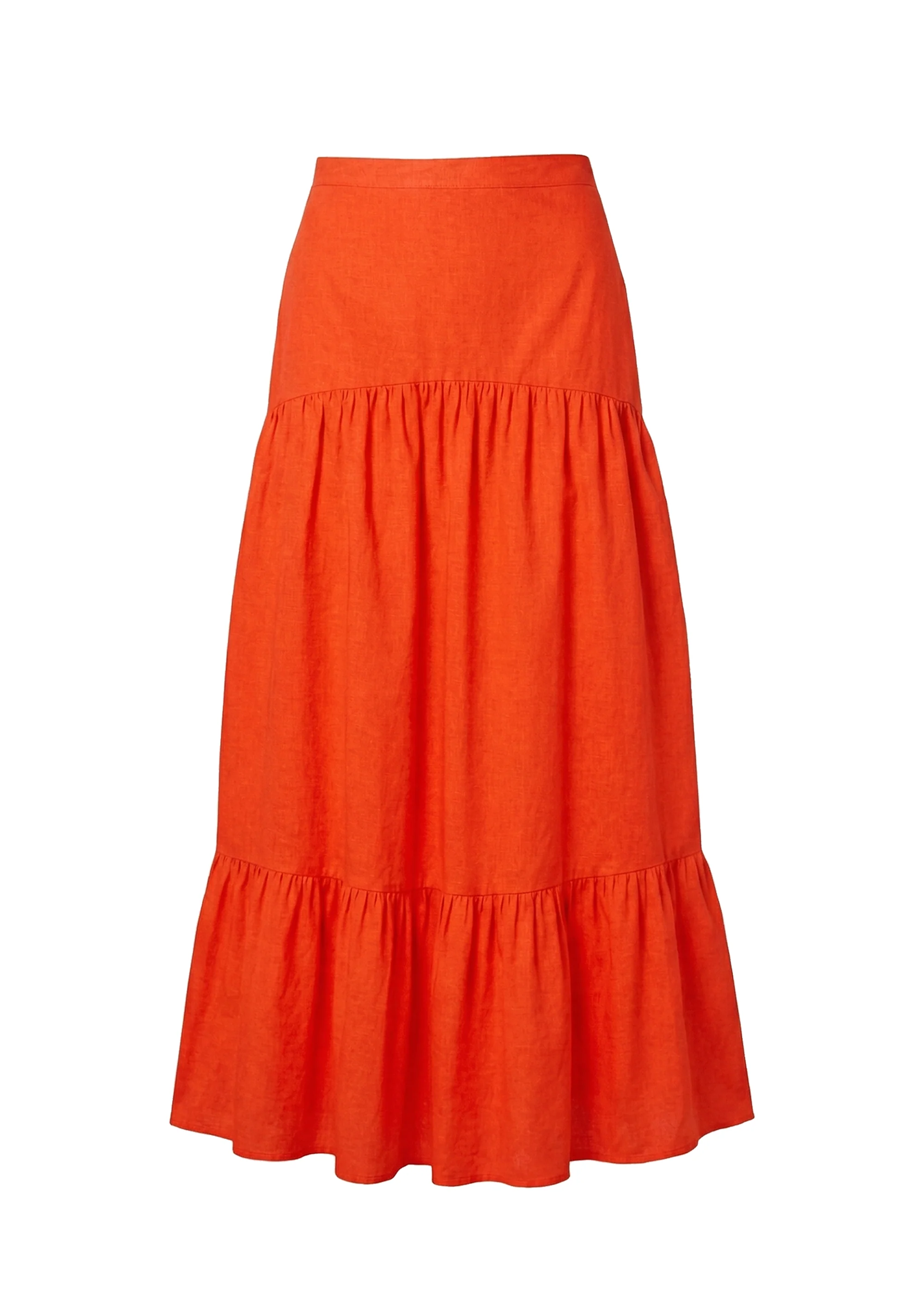 Indra Skirt Poplin Habanero - Image 5