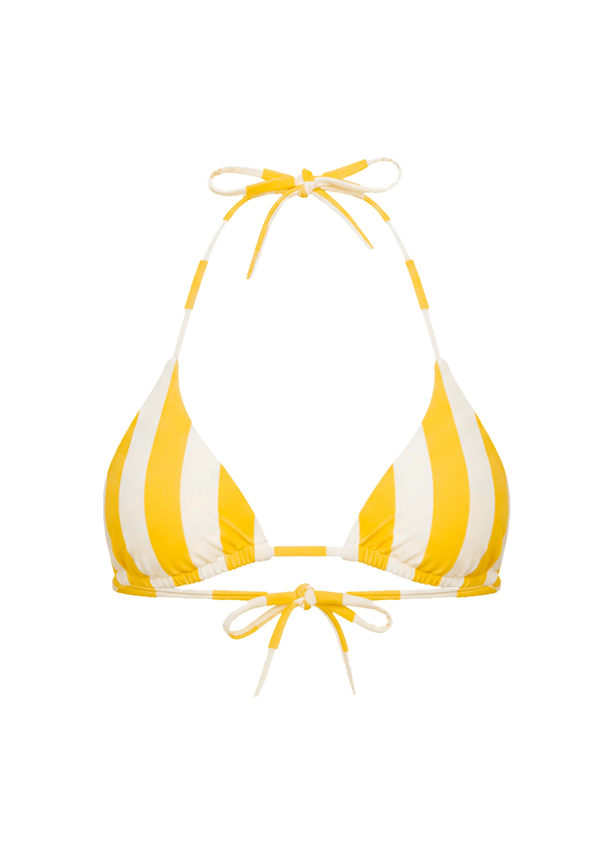 Iris Reversible Bikini Top Pineapple / Brule Stripe - Image 7