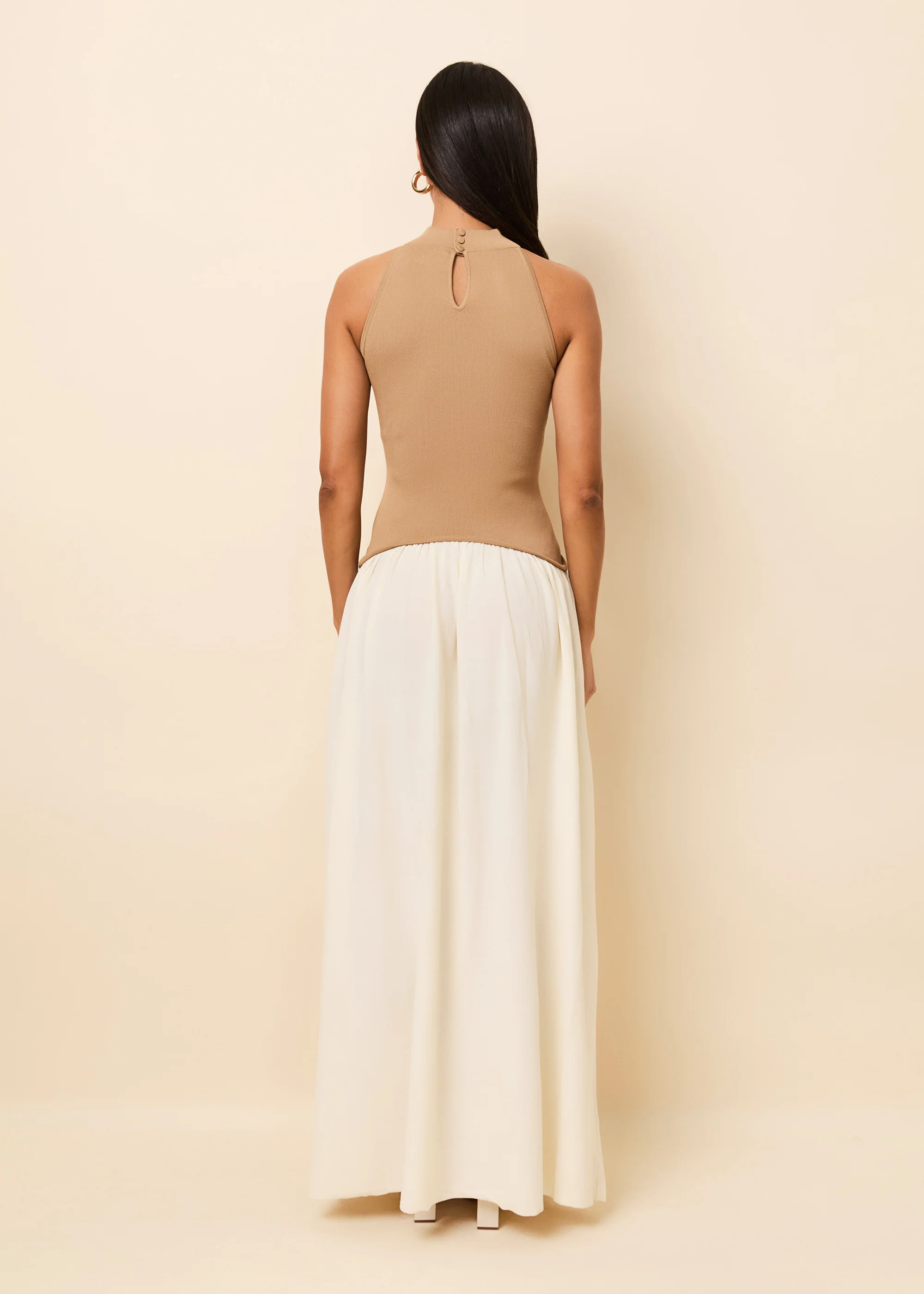Isola Dress Camel / Brule - Image 3