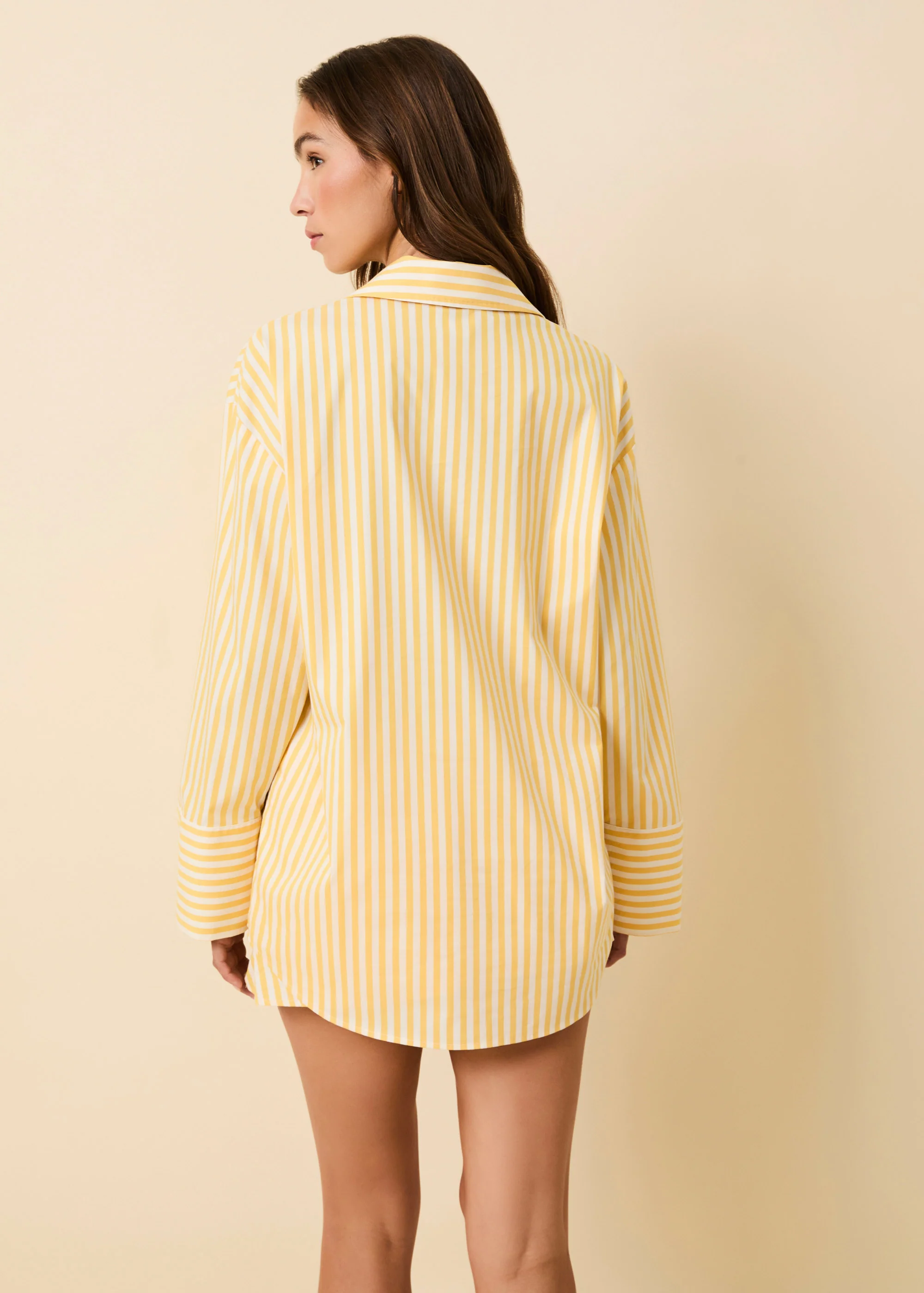 Livia Tunic Lemon Drop / Brule Stripe - Image 4