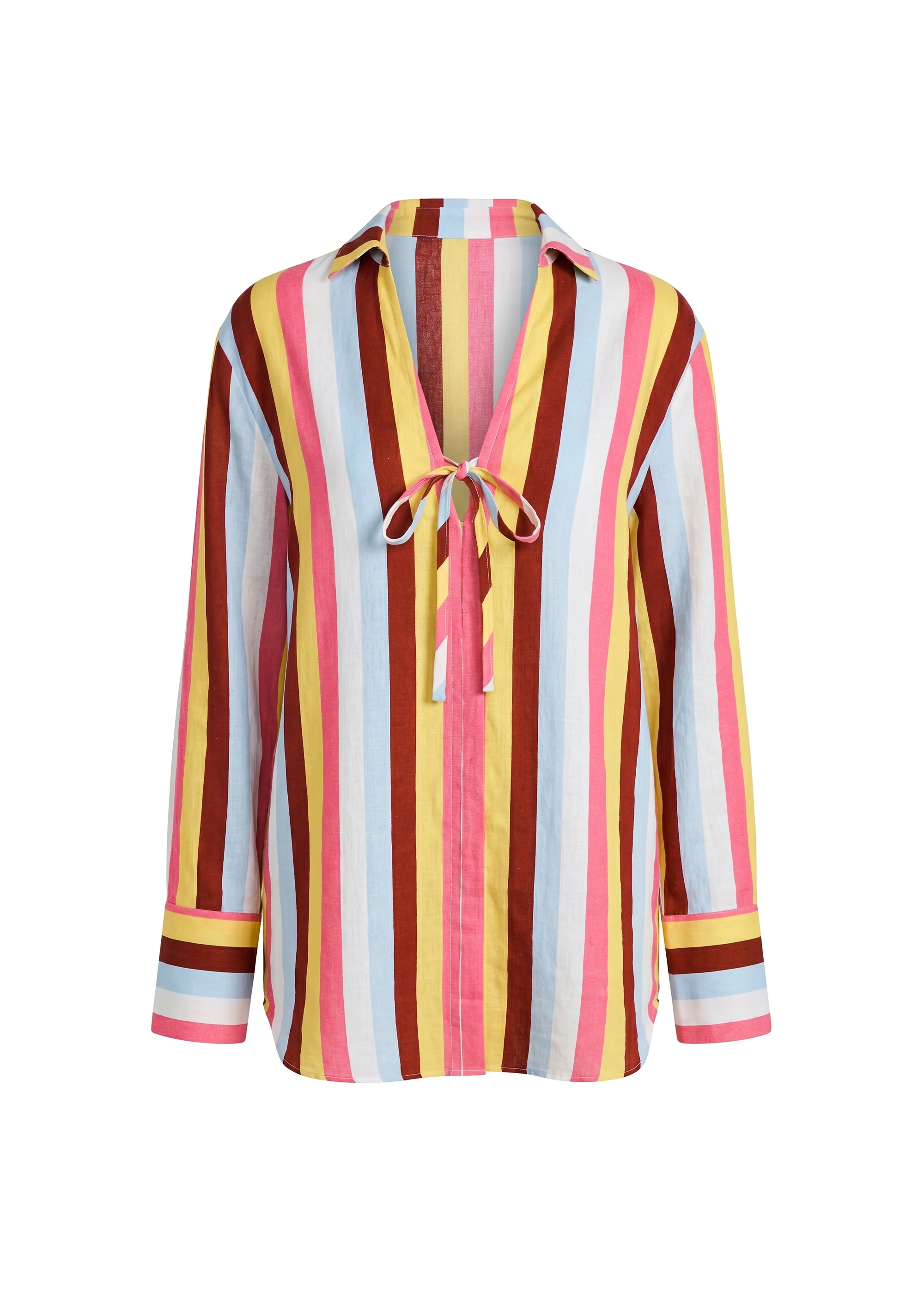 Livia Tunic Linen Symi Stripe - Image 5