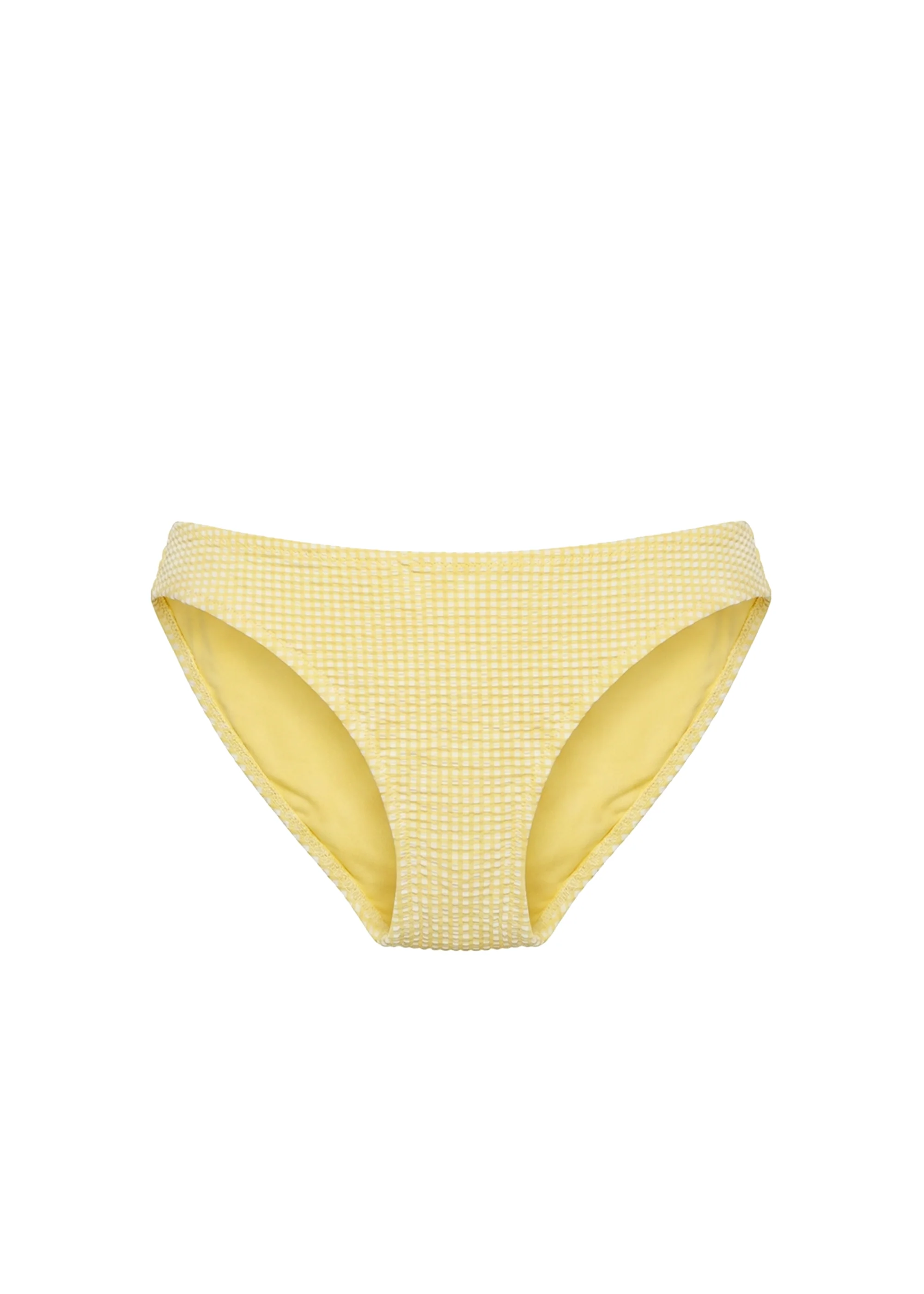 Lolita Bikini Bottom Puckered Gingham Citrina - Image 5