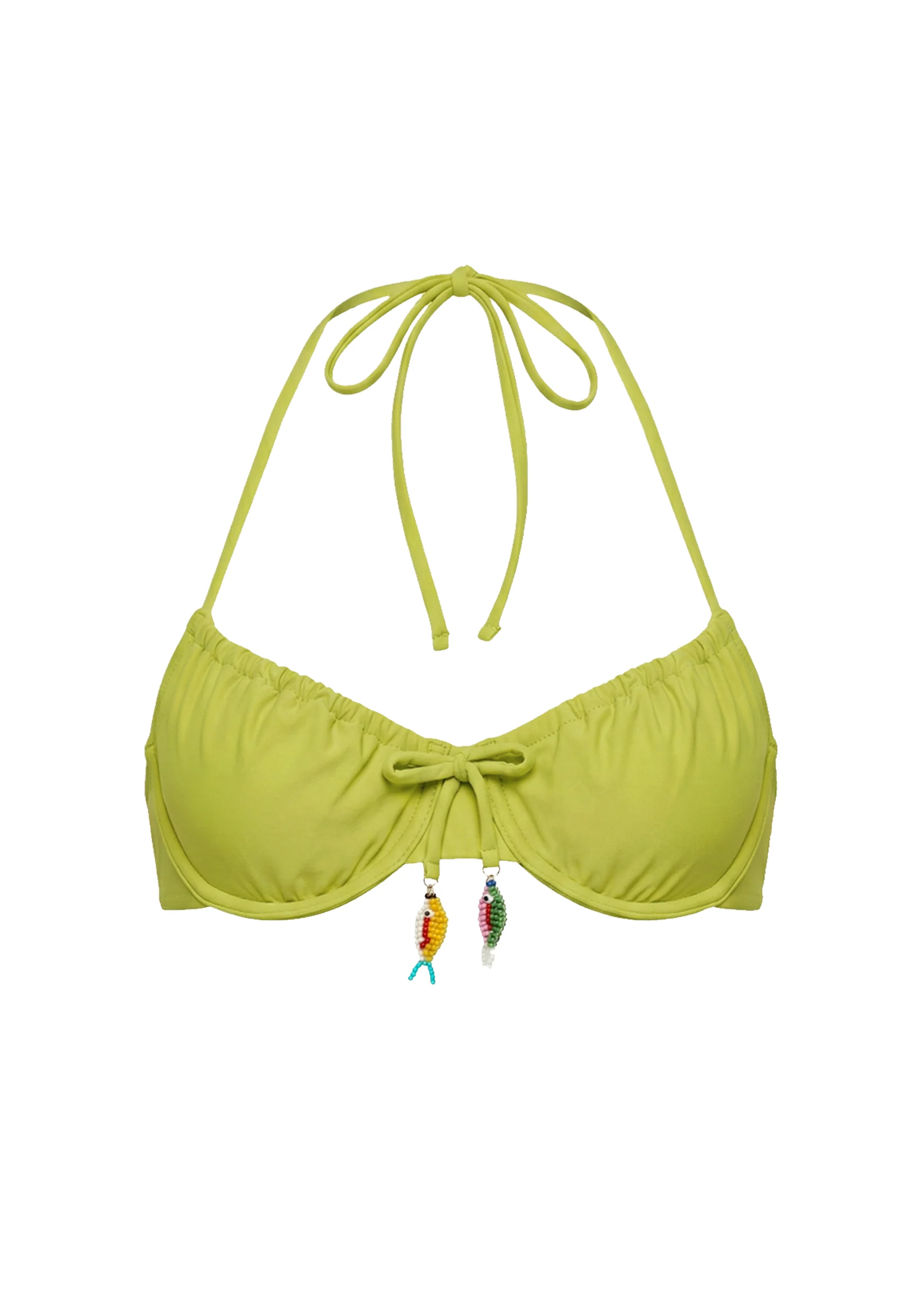 Lolita Bikini Top Fish Charms Guava - Image 5