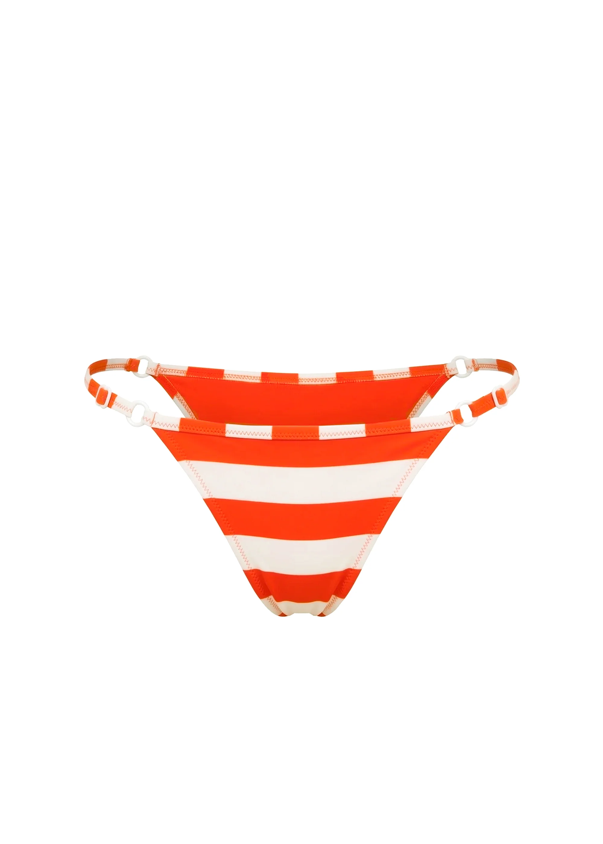 Lulu Bikini Bottom Habanero / Brule Stripe - Image 5