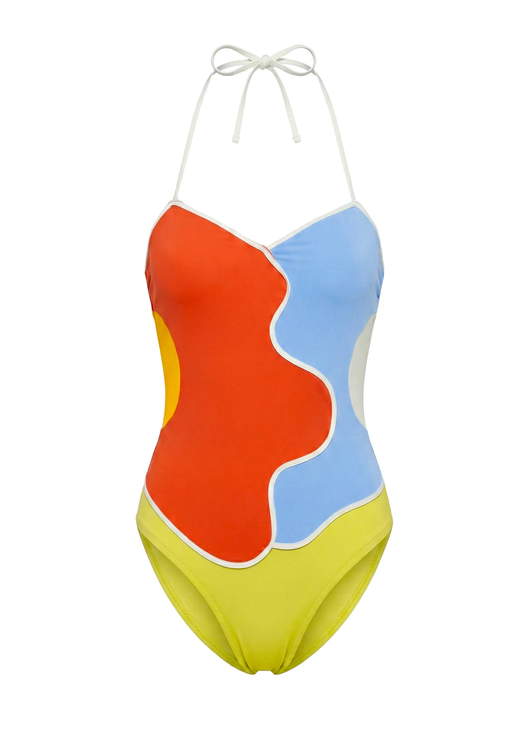 Lumi One Piece Colorblock Floral - Image 7