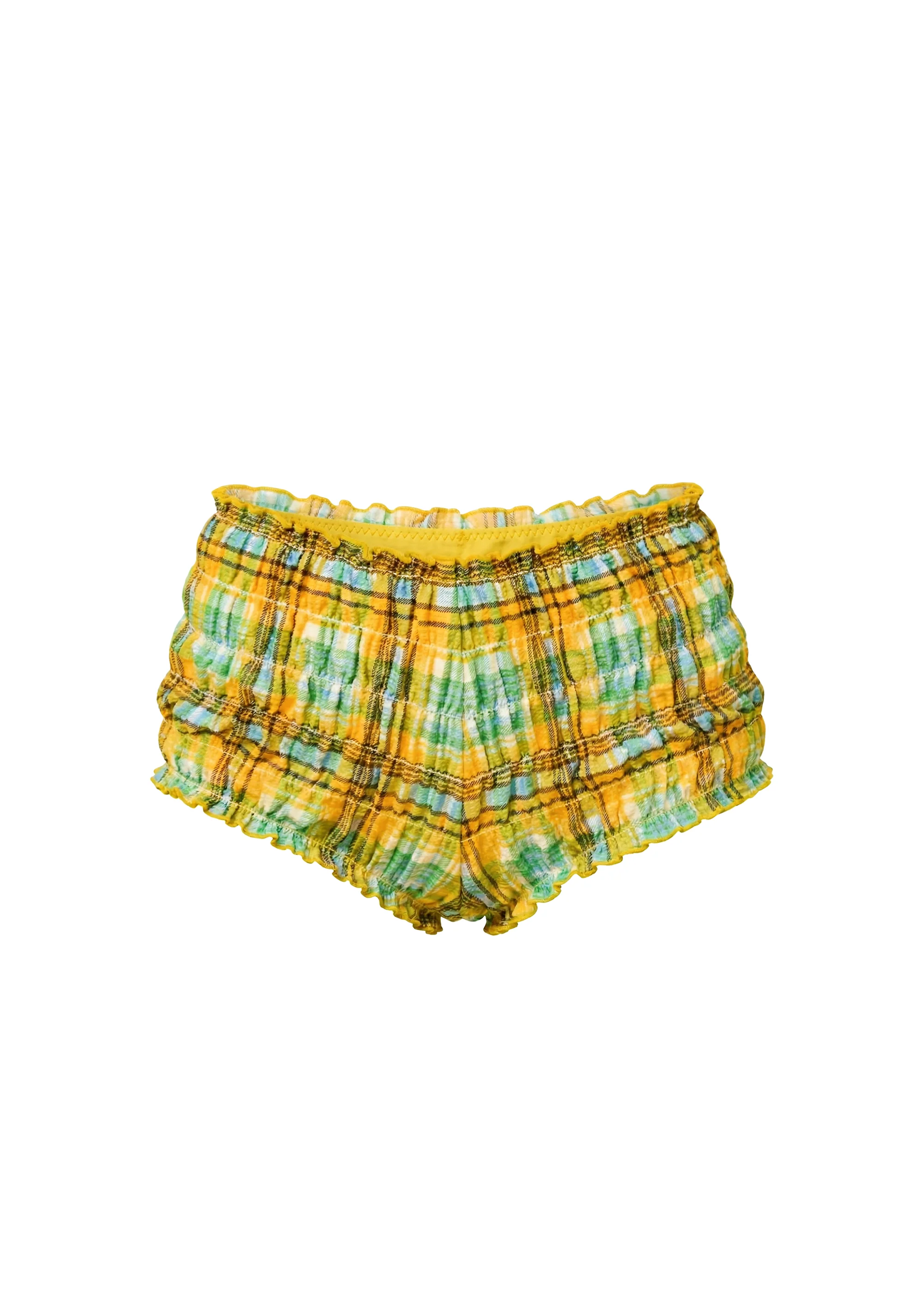 Mimi Short Seersucker Pineapple Plaid - Image 6