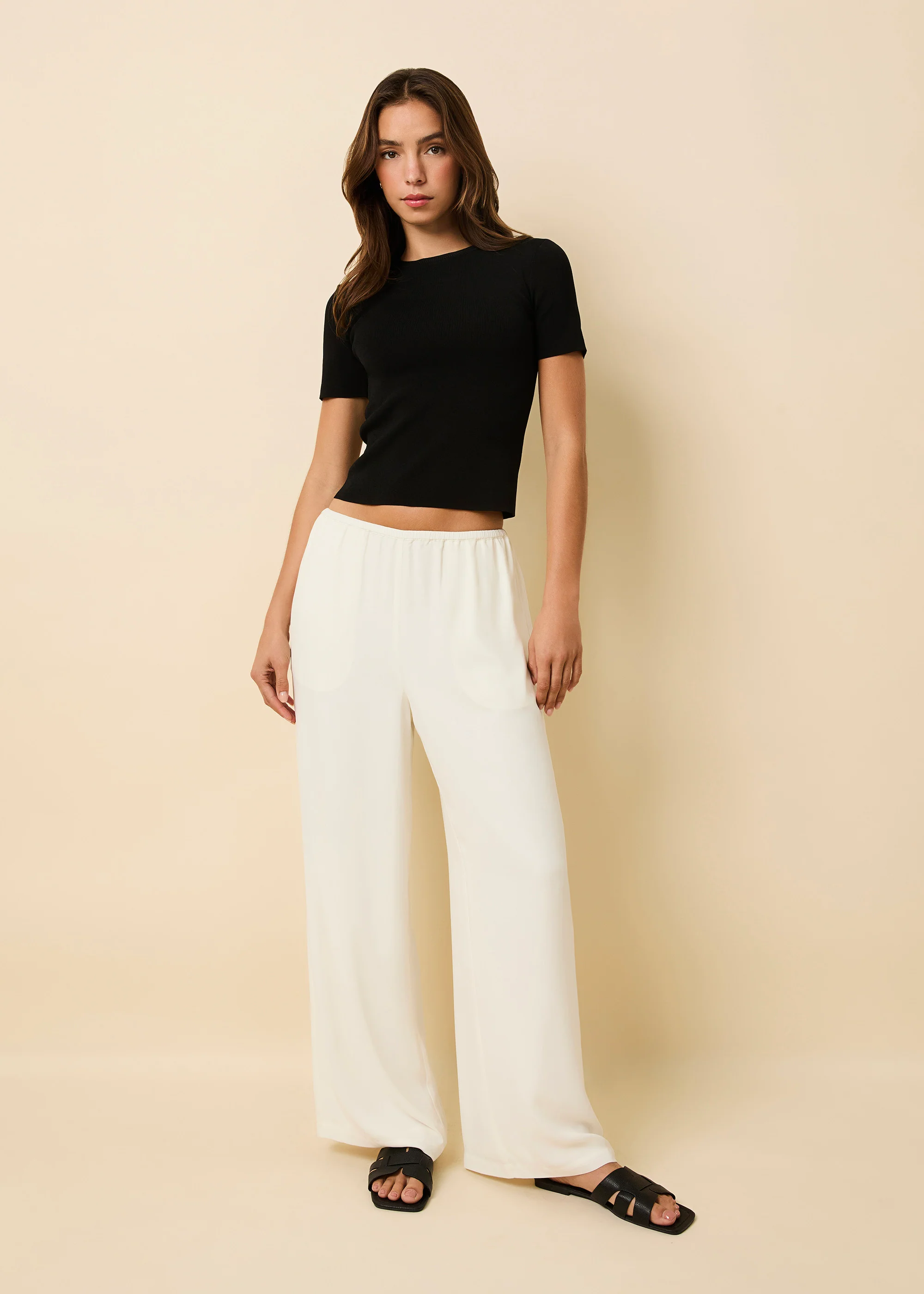Monaco Pant Luxe Drape Brule - Image 2