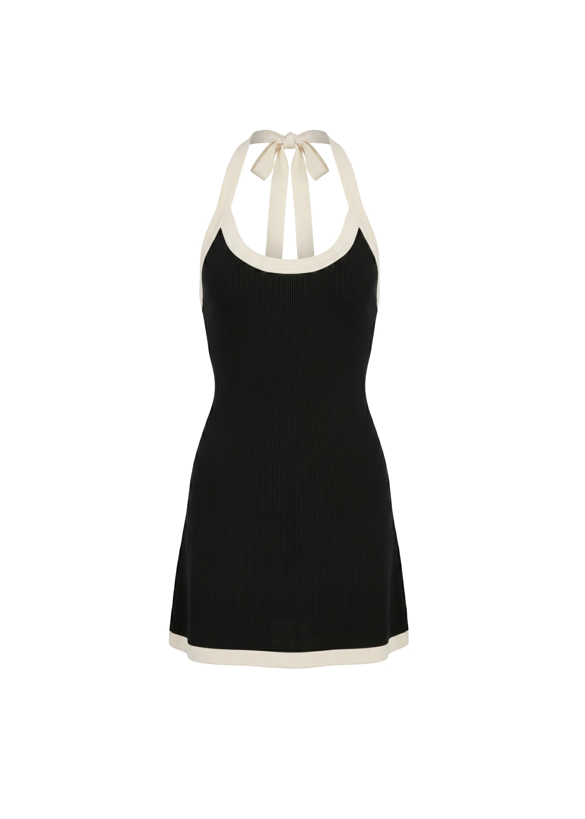 Nina Mini Dress Noir - Image 6