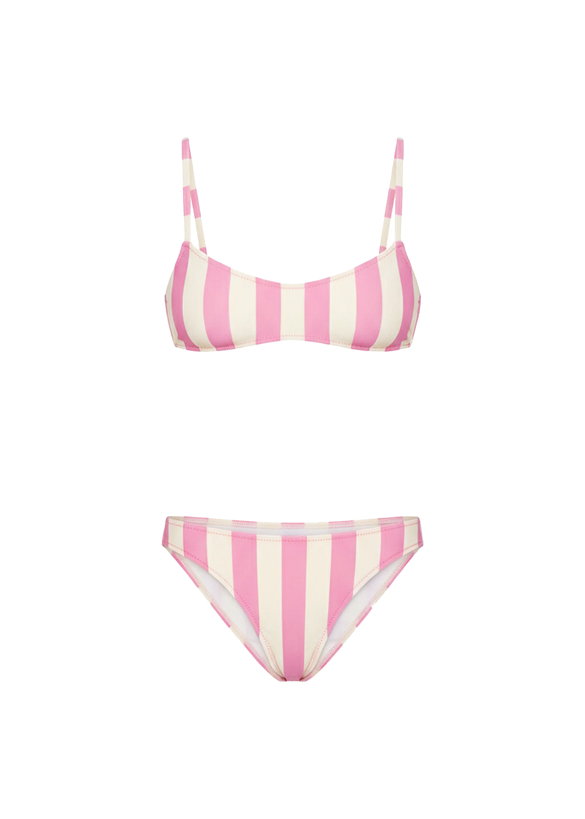Rachel Bikini Top Bon Bon Stripe - Image 5