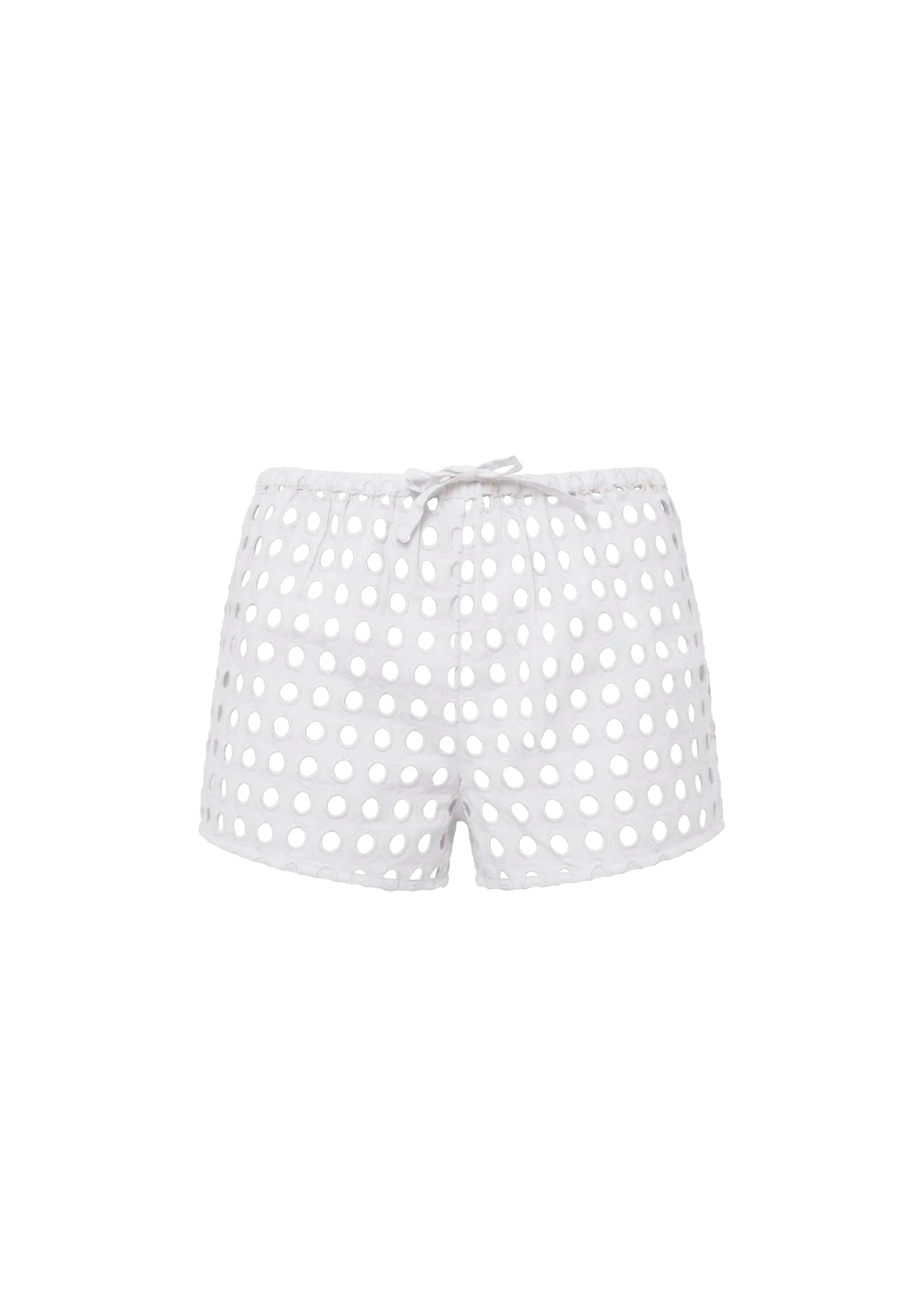 Remi Short Classic Eyelet Optic White - Image 5