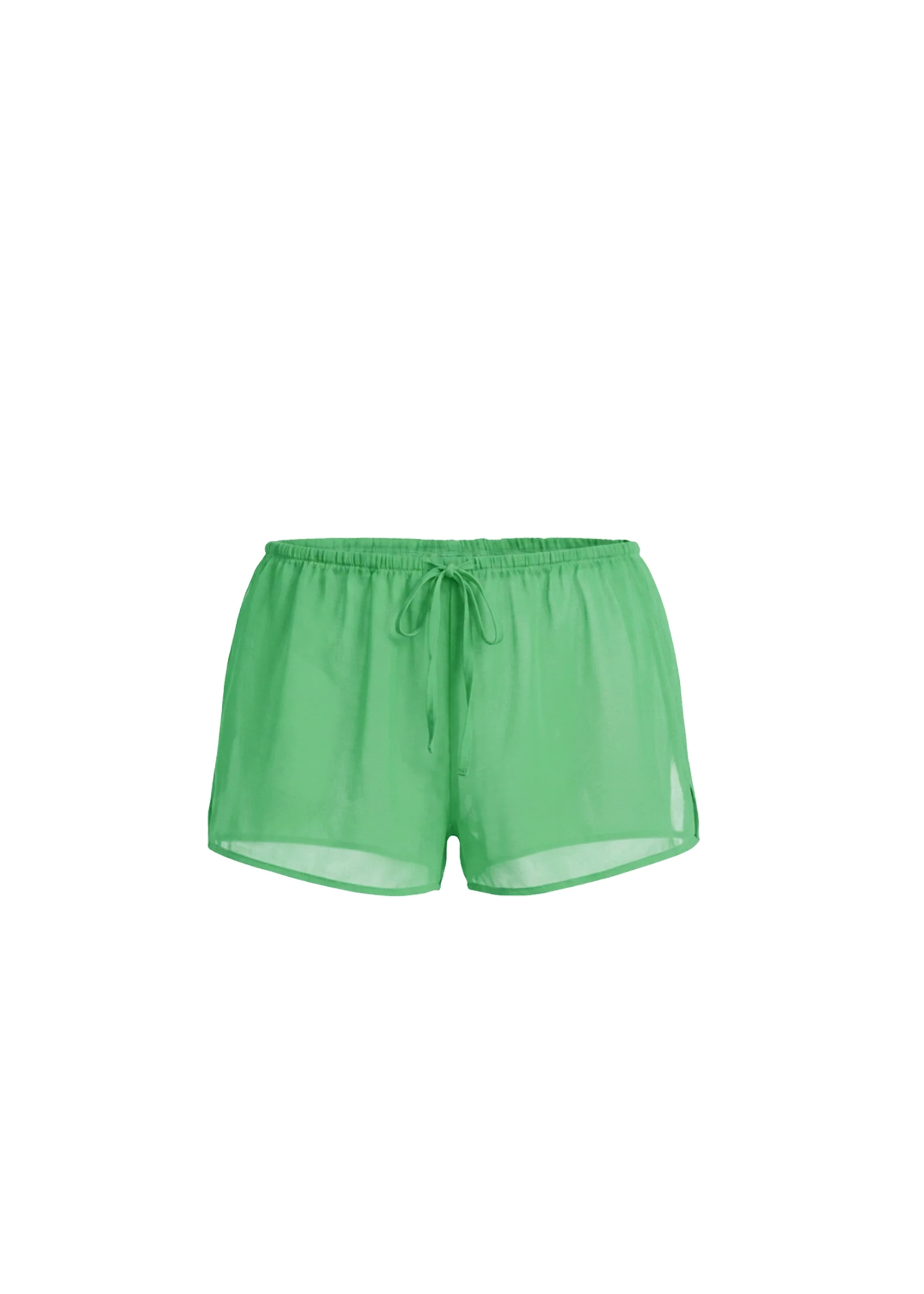 Remi Short Crinkle Sheer Turtle Green - Image 4