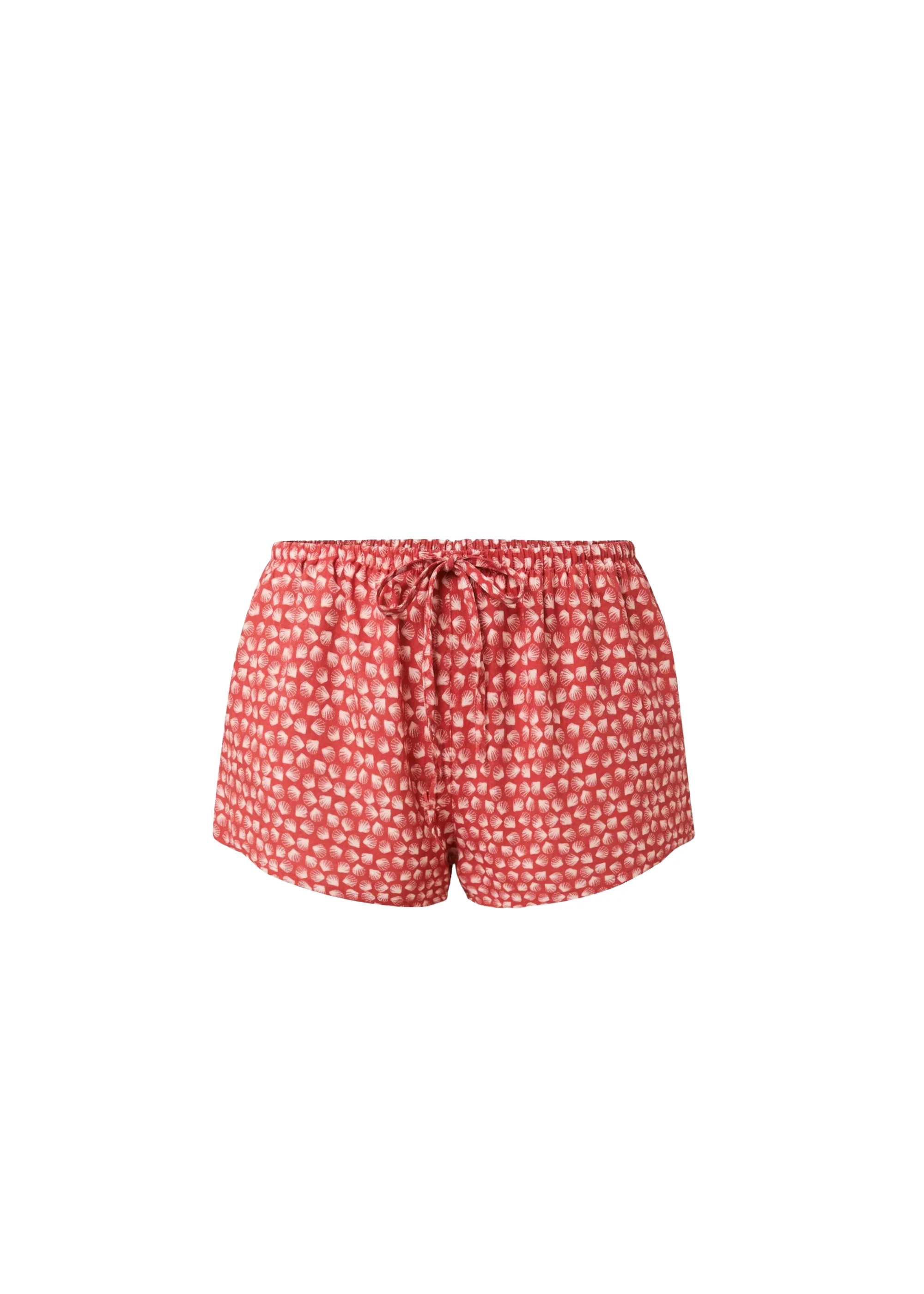 Remi Short Luxe Drape Rooftop Red Shell Print - Image 5