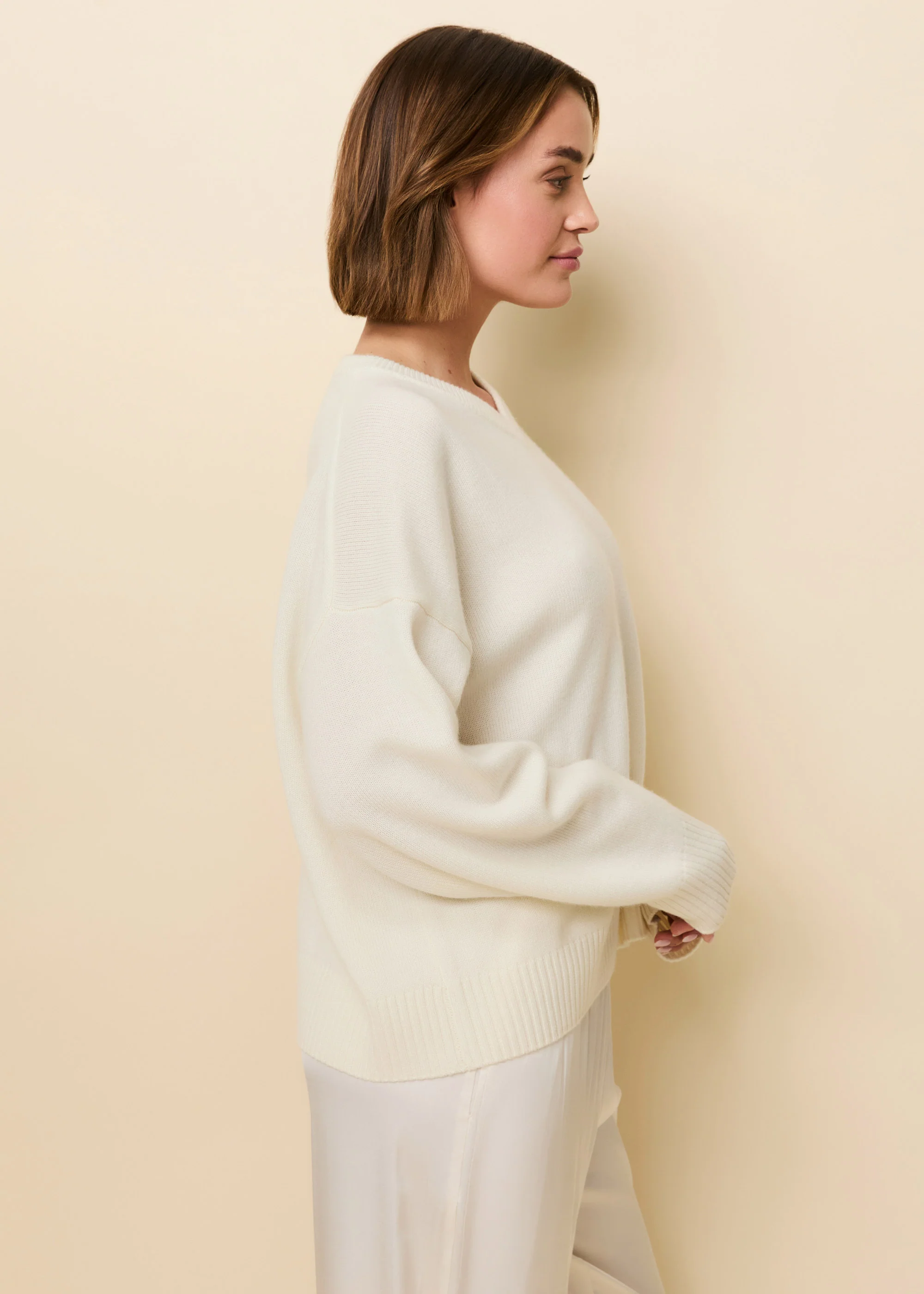 Reva Cashmere Sweater Brule - Image 3