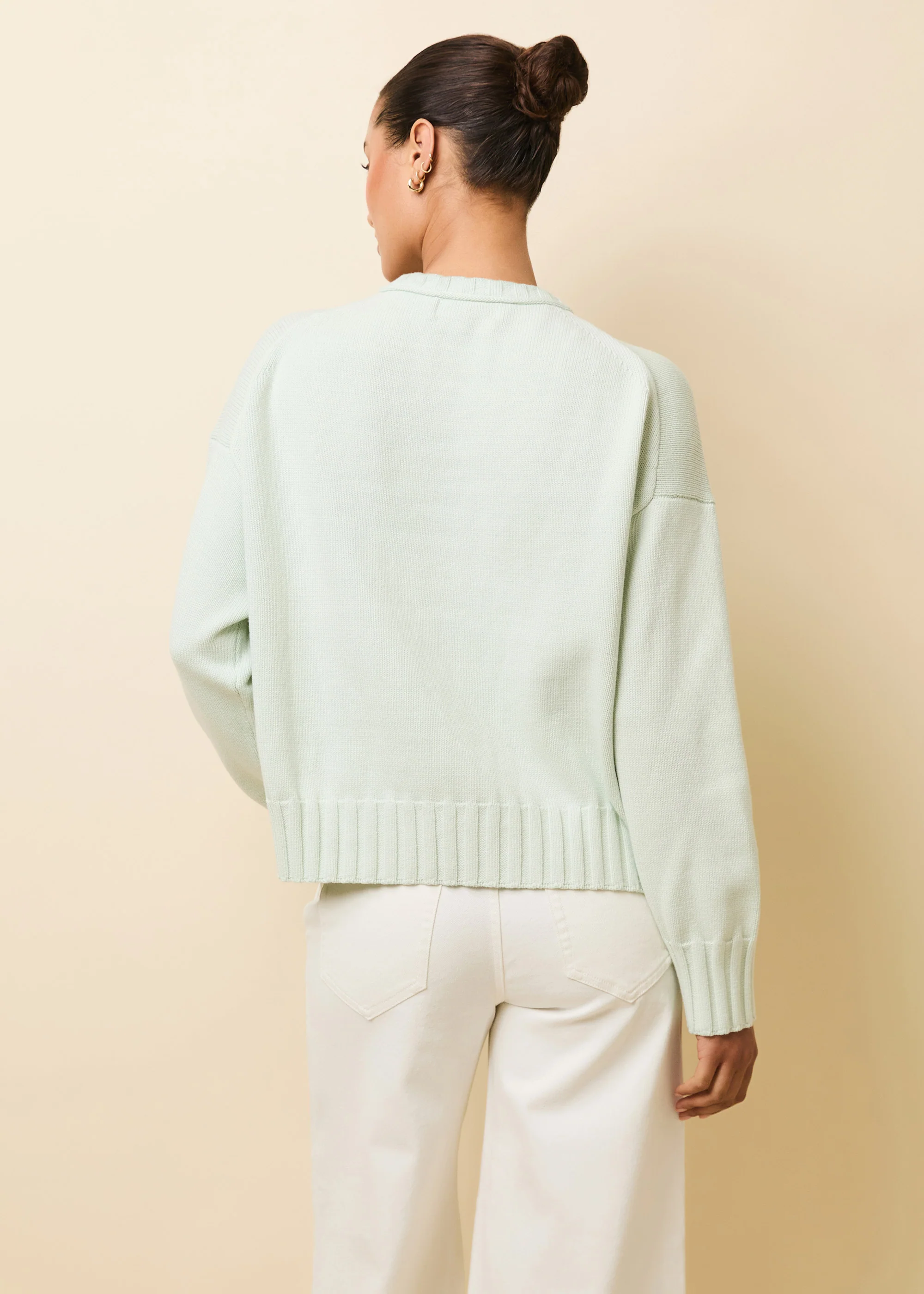 Reva Sweater Cotton Mint - Image 2