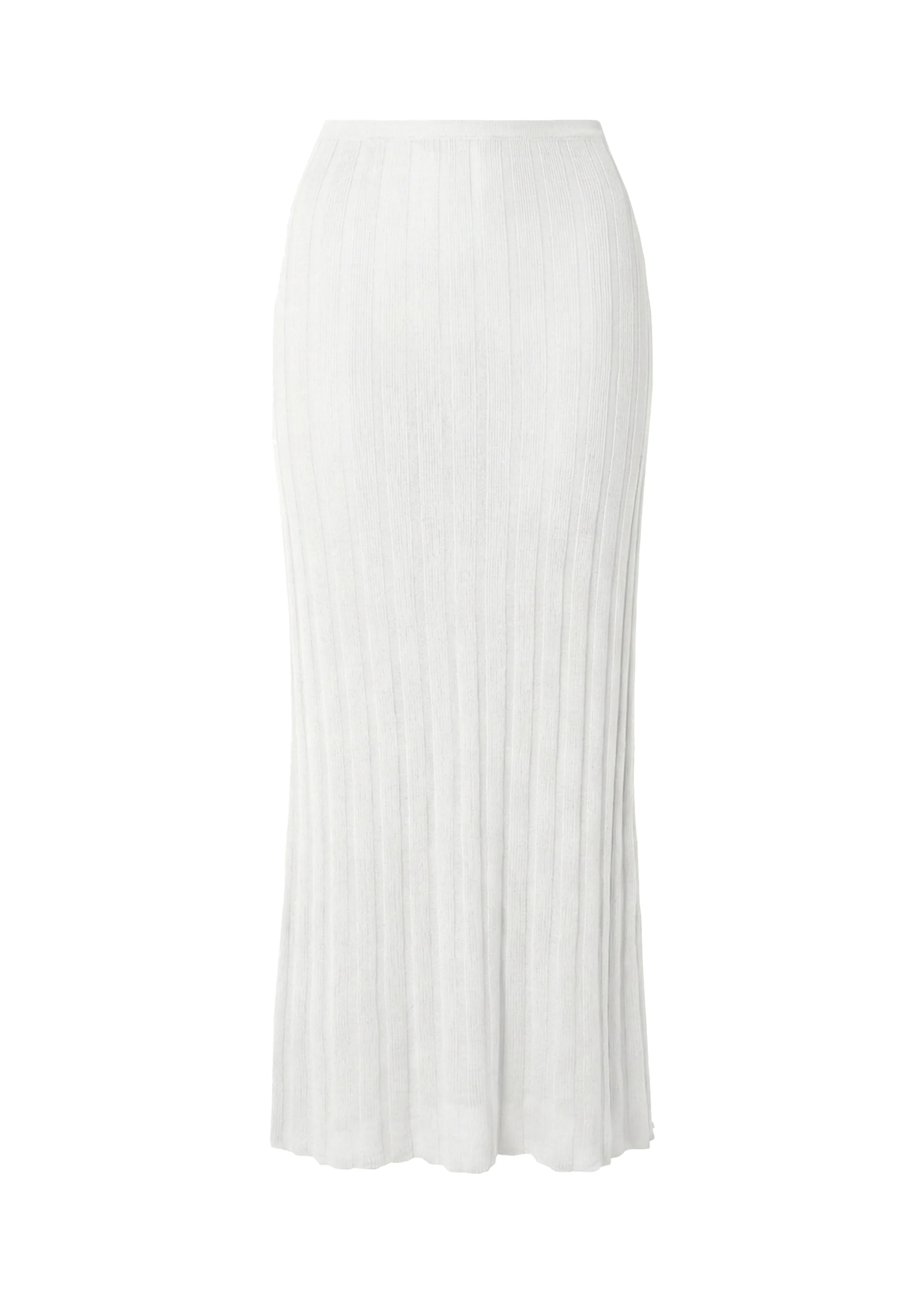 Rianne Skirt Paper Knit Optic White - Image 6