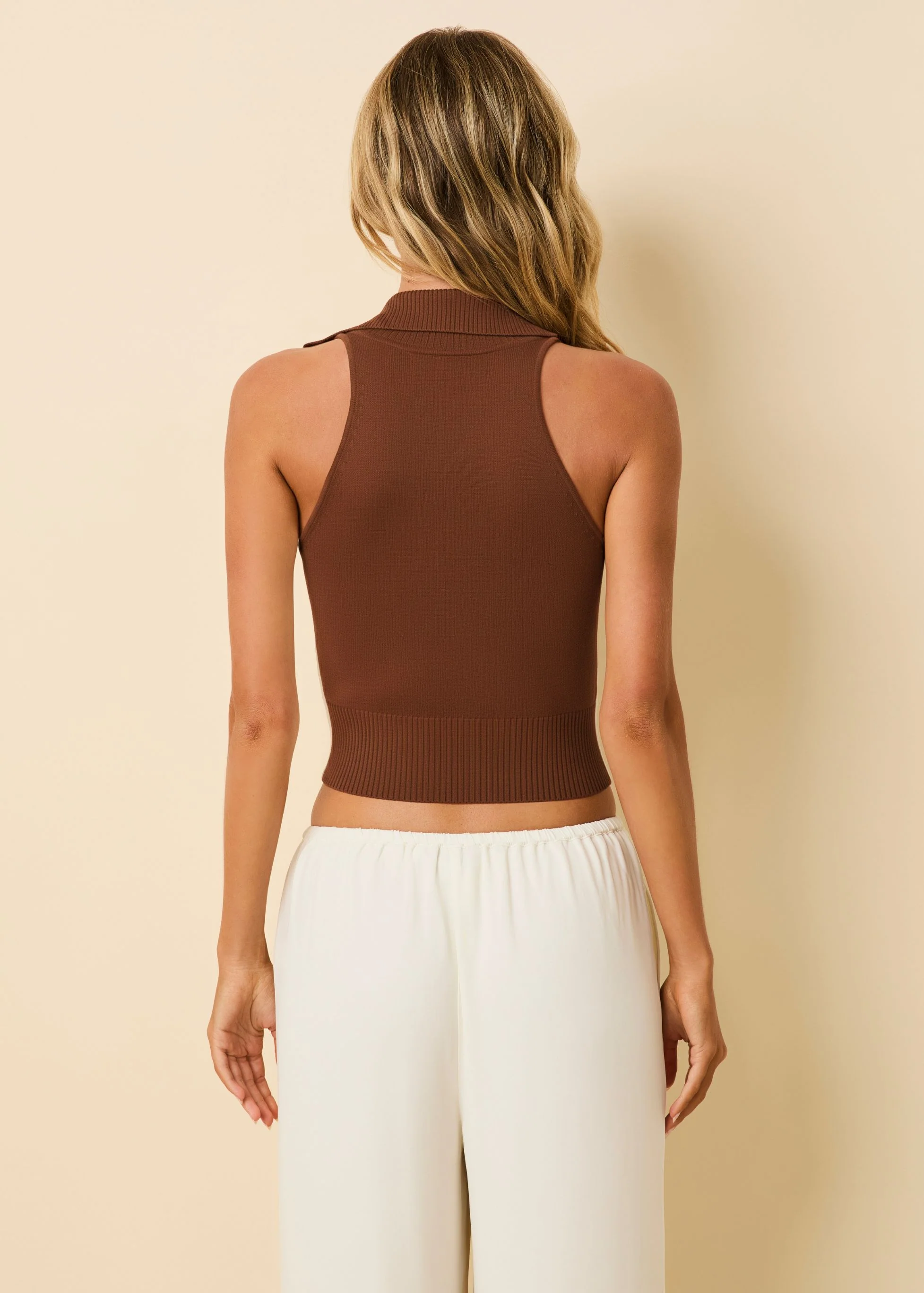Shelby Knit Top Coconut - Image 3
