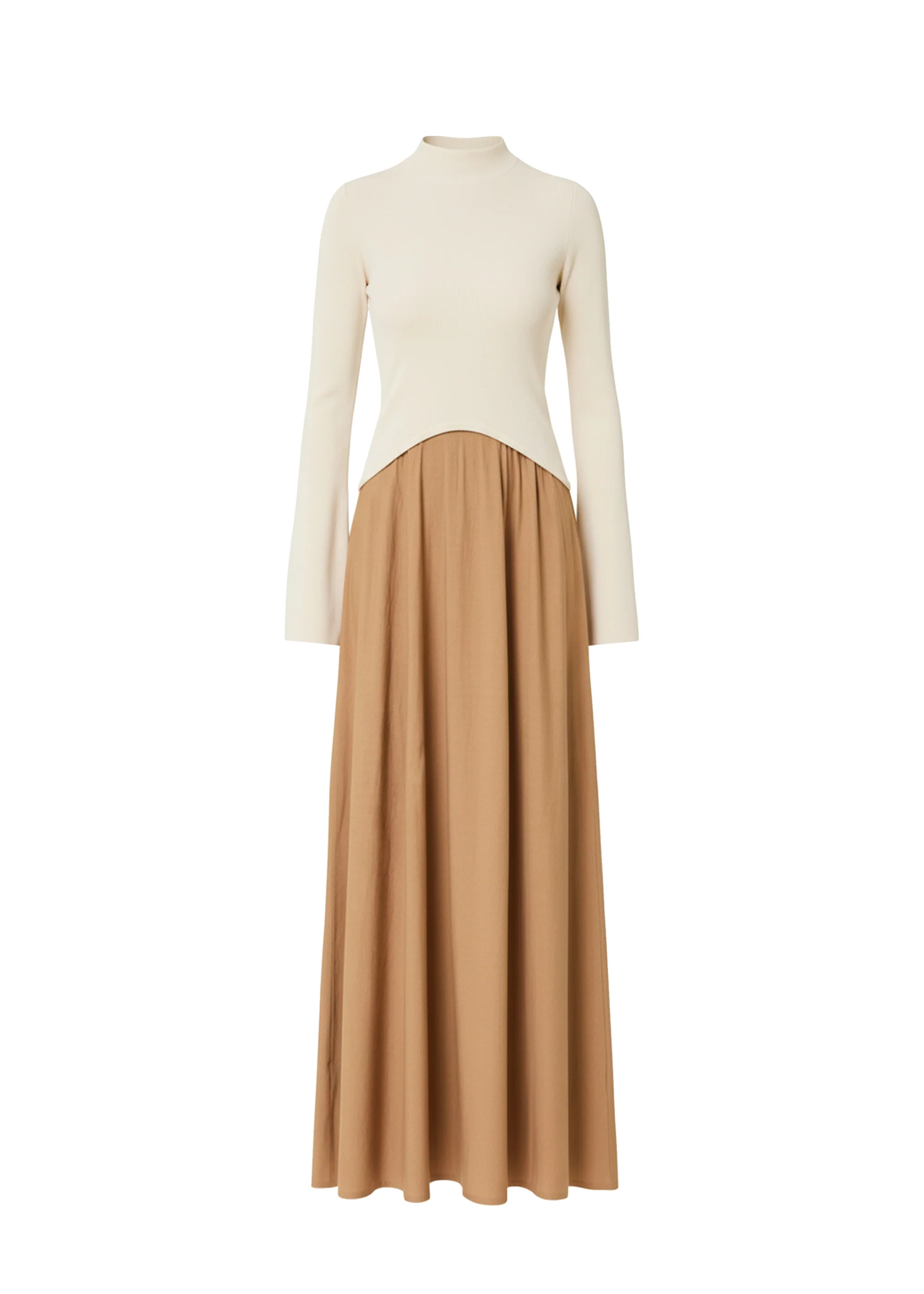 Soglio Dress Camel / Brule - Image 5