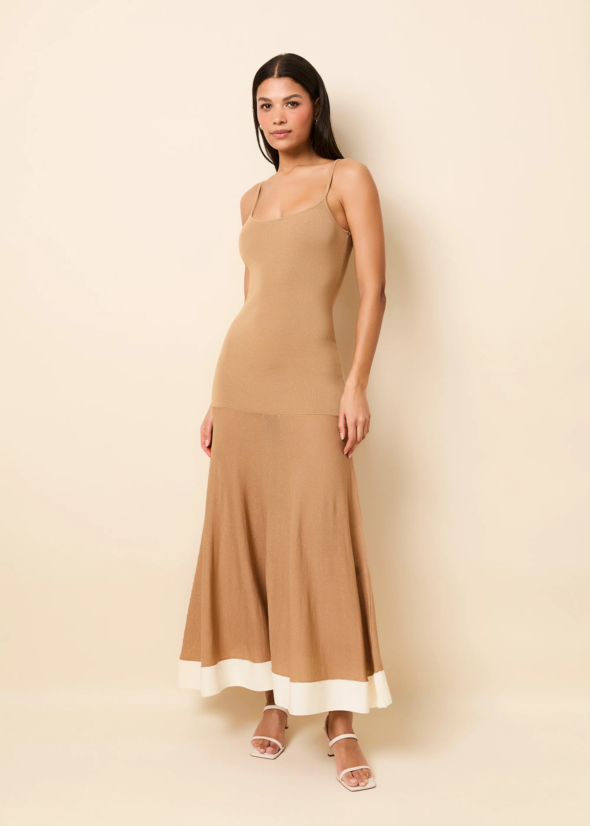 Tess Dress Camel / Brule - Image 5