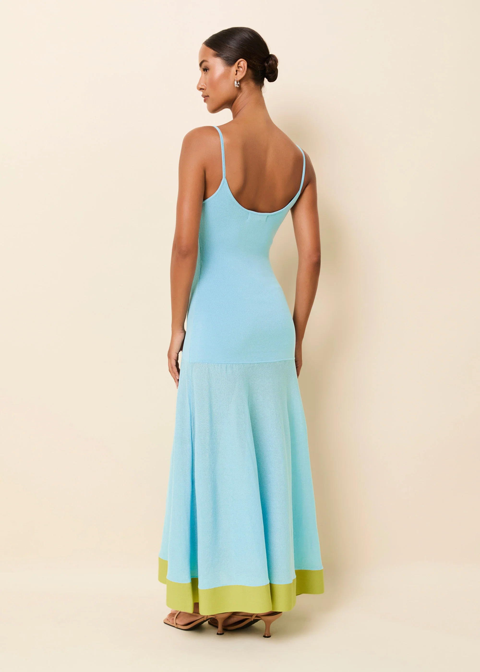 Tess Dress Ocean Mist / Sour Apple - Image 4