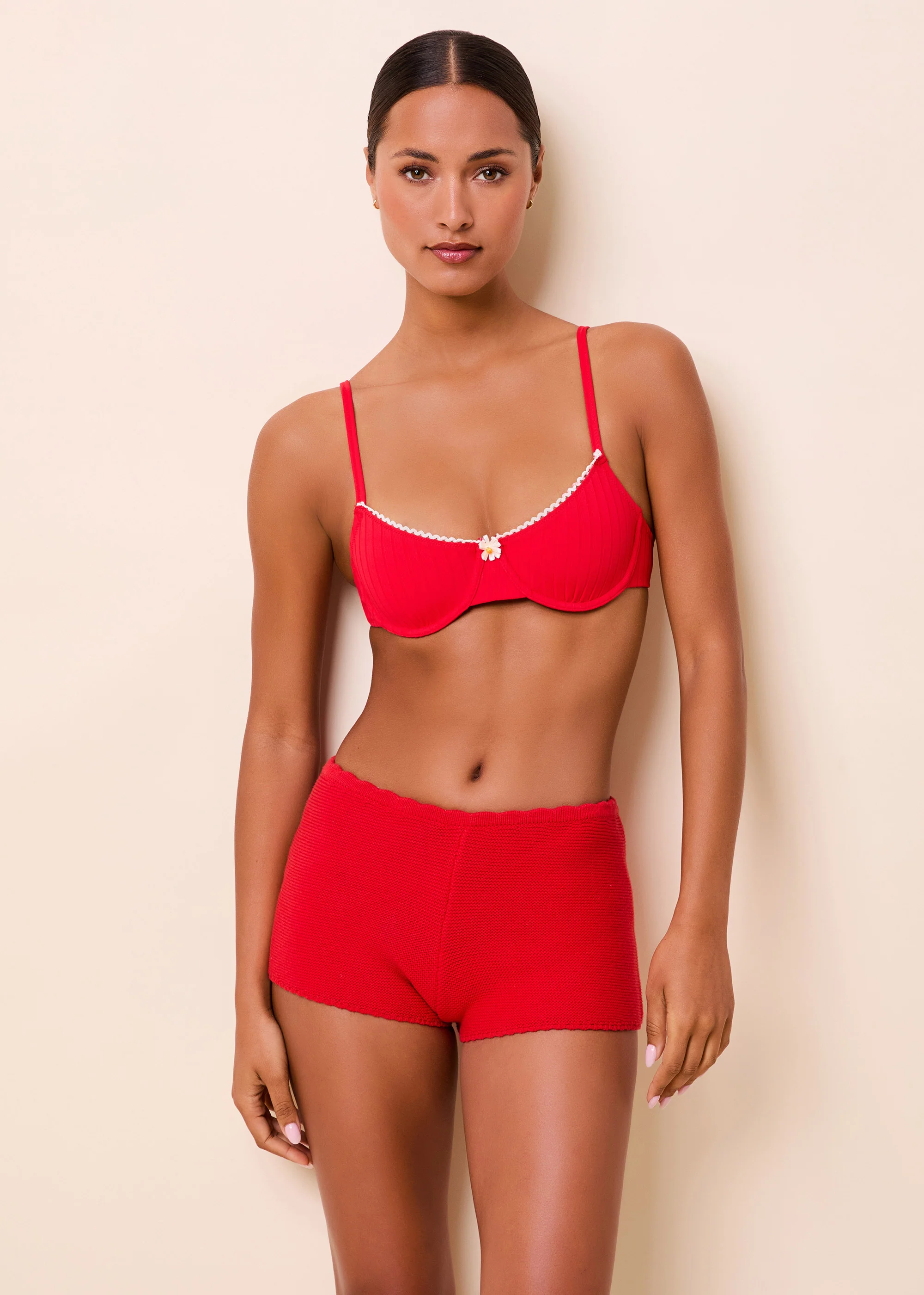 Celeste Short Lipstick Red - Image 3