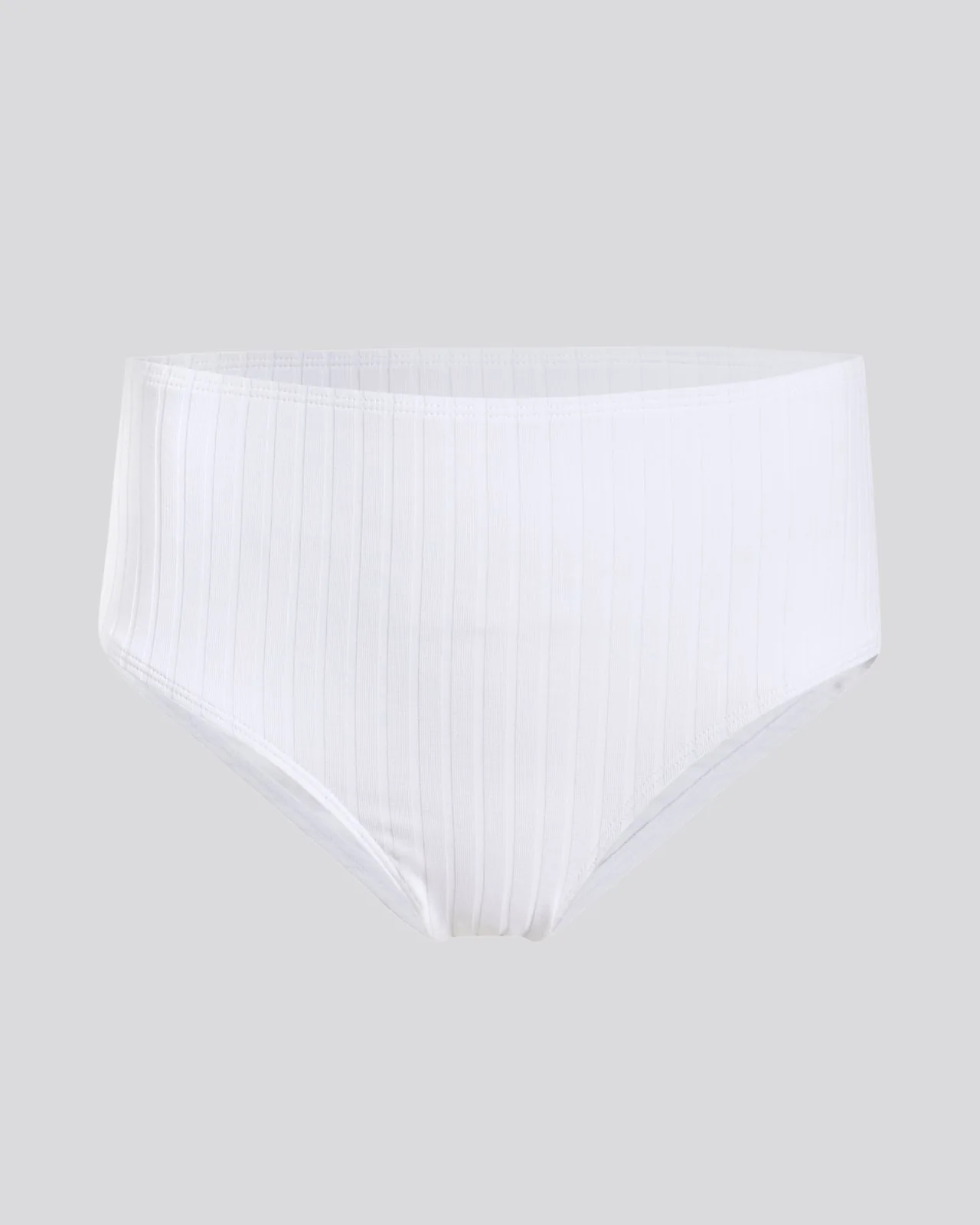 Lilo Ribbed Bikini Bottom Optic White - Image 4