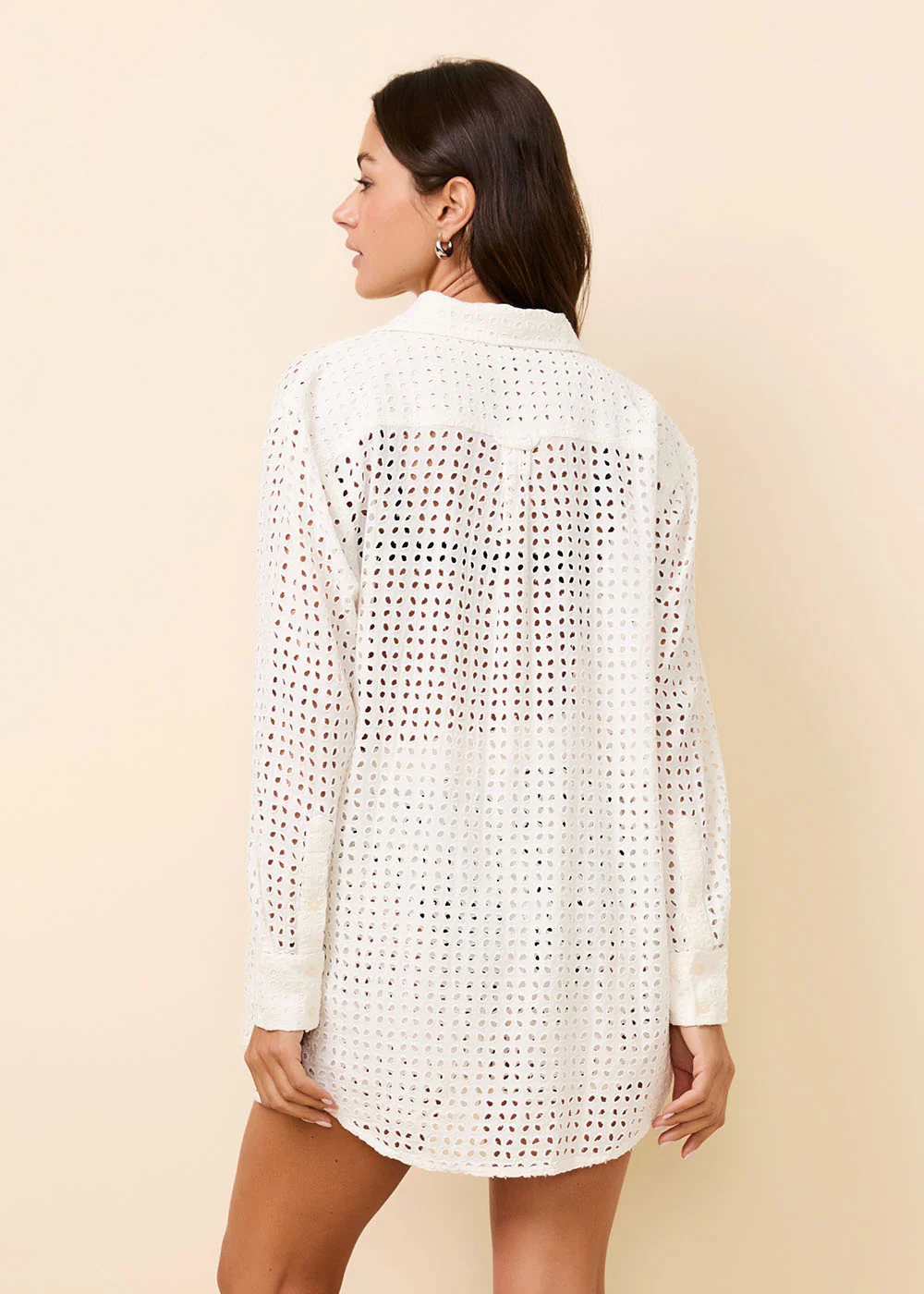 Oxford Tunic Leaf Eyelet Brule - Image 3