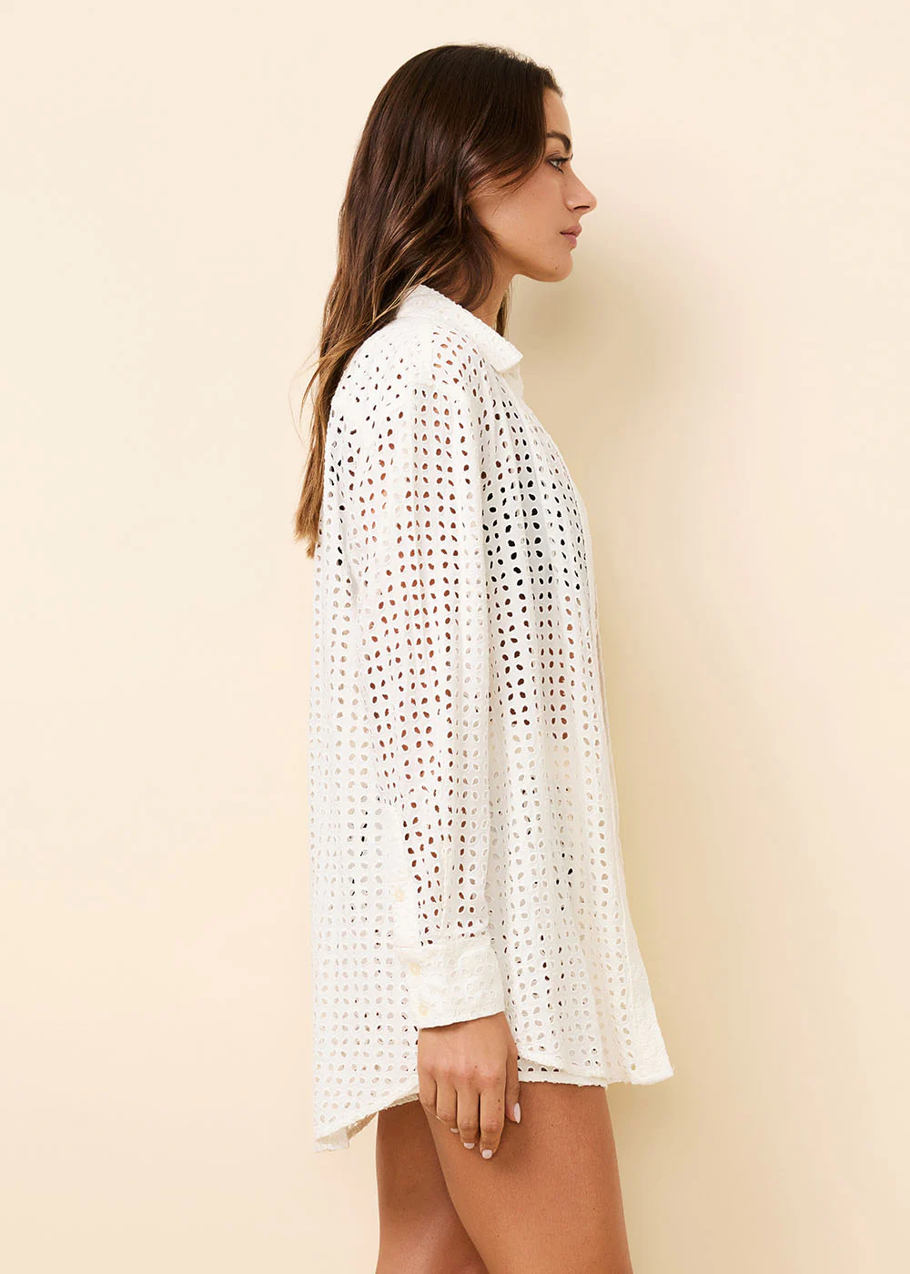 Oxford Tunic Leaf Eyelet Brule - Image 4