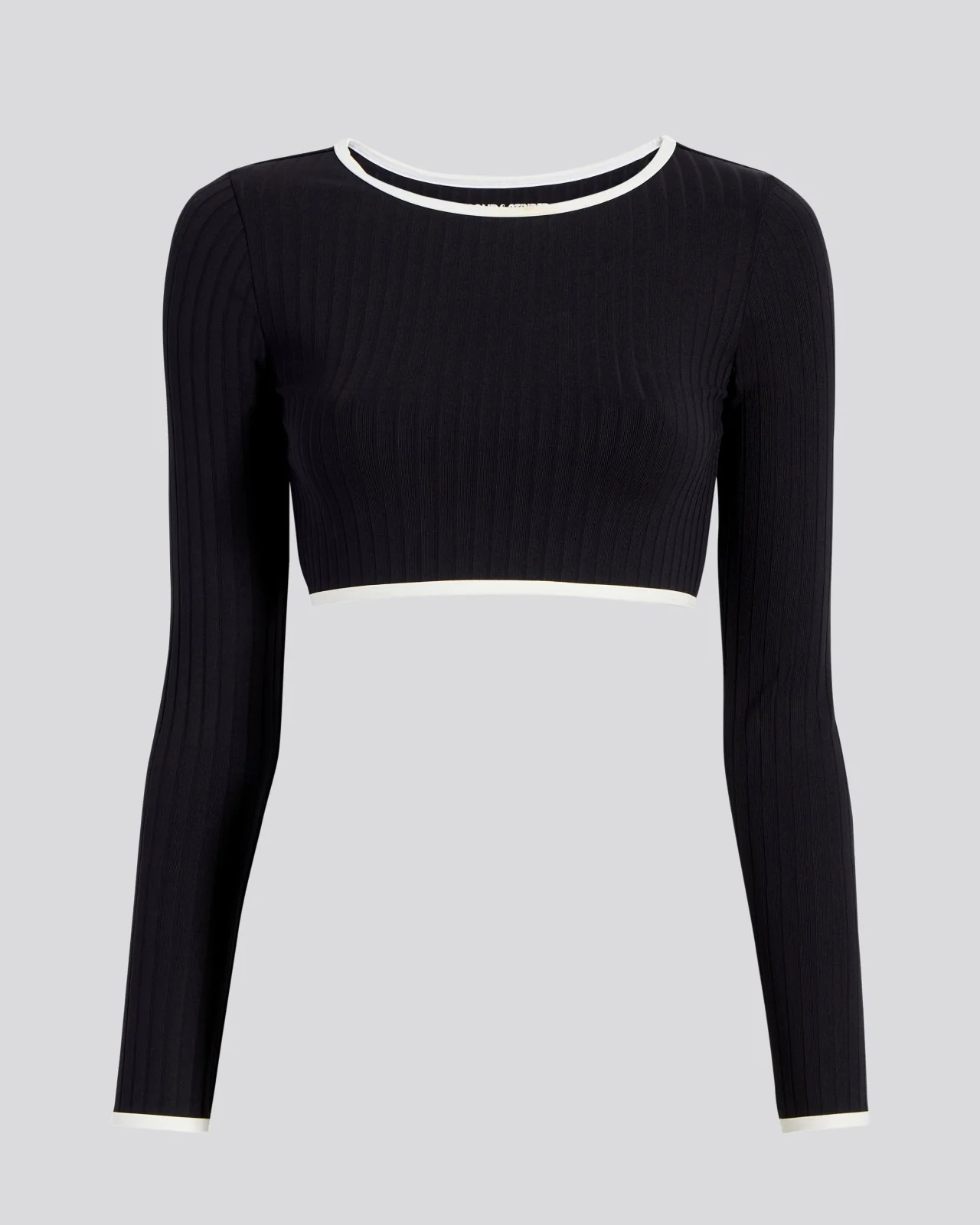 Nola Rashguard Ribbed Noir / Optic White - Image 4